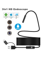 3 in 1 Type C Endoscoop 5,5mm camera diameter