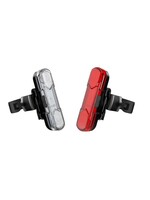 Fietsverlichting - USB Opladen - LED Waarschuwingslichten Voorlicht of Achterlicht