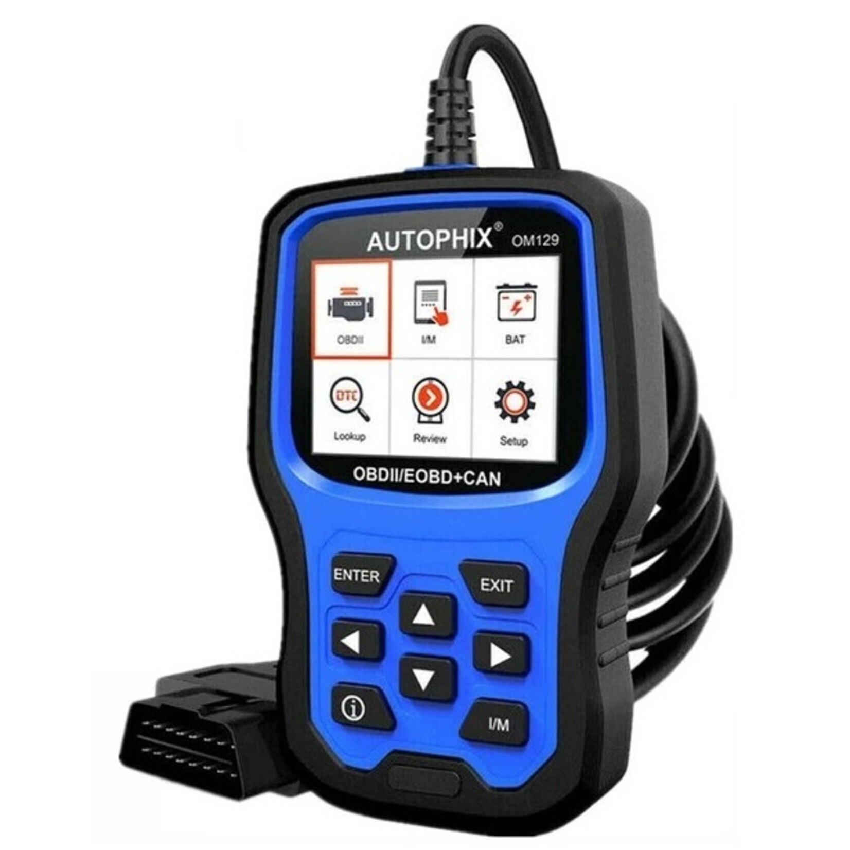 Autophix Autophix OM129 – Verbeterde OBD2-scanner met batterijdiagnose