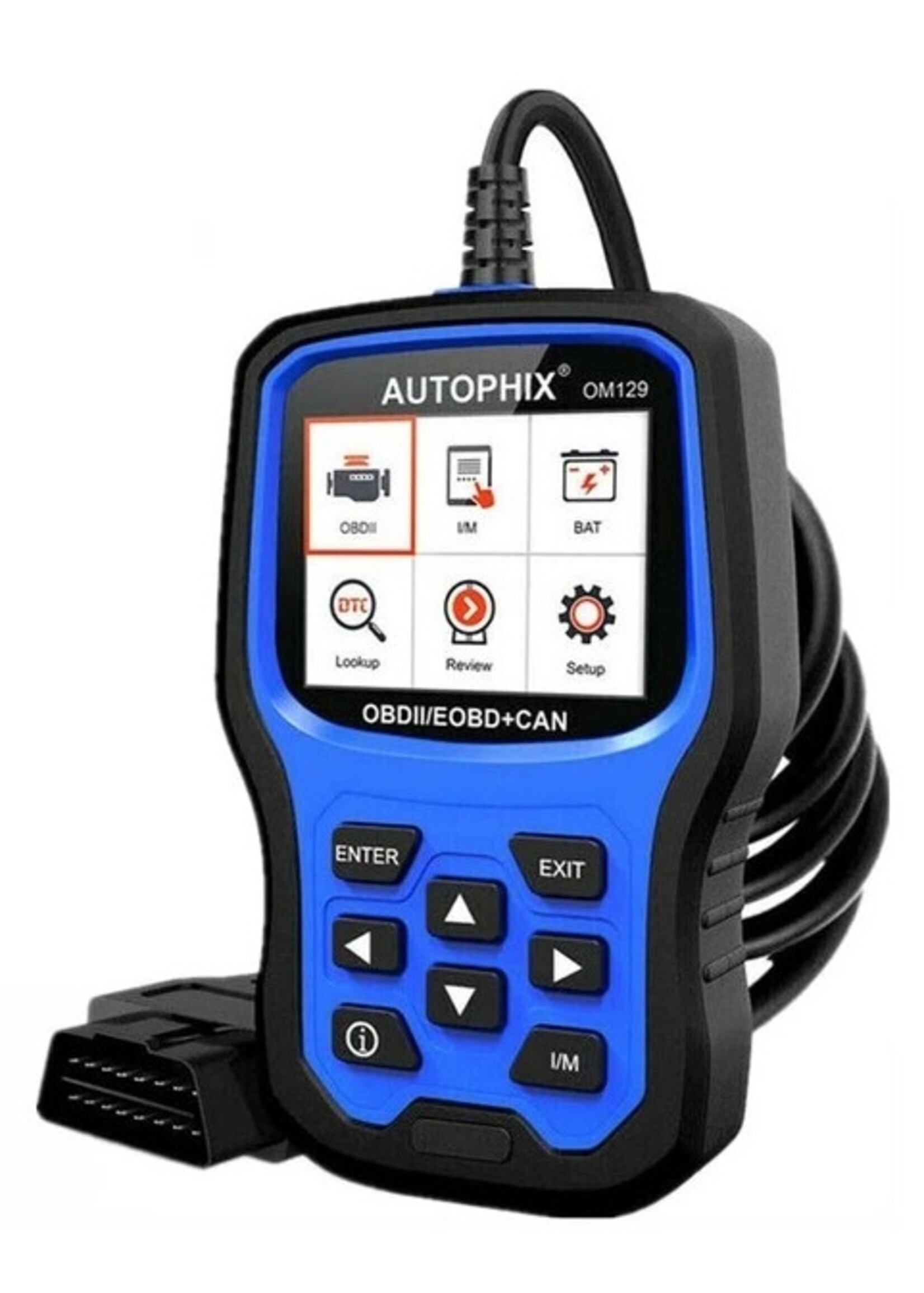 Autophix Autophix OM129 – Verbeterde OBD2-scanner met batterijdiagnose