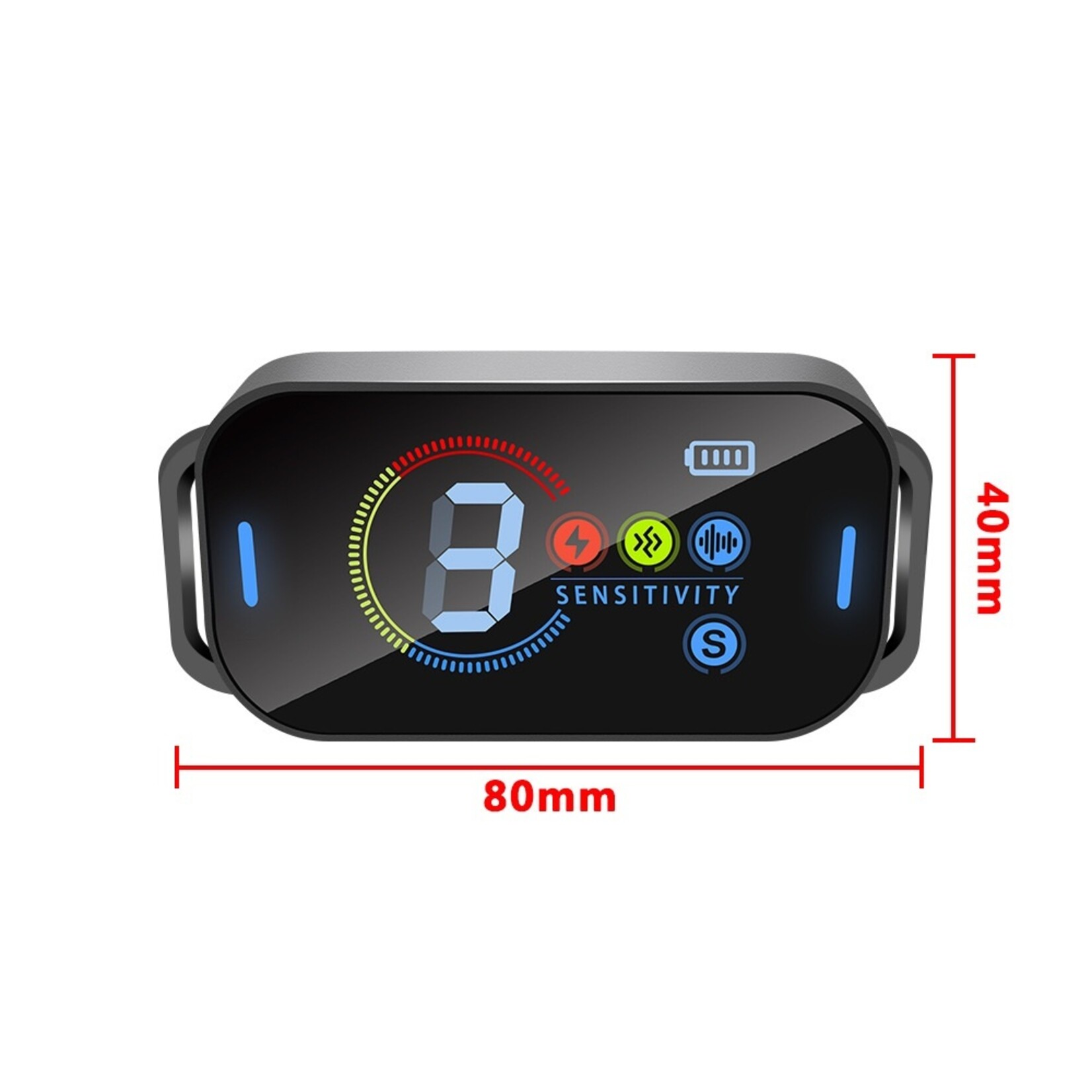 Ultrasone huisdierblafcontroller met kleurenscherm – Antiblafband met kleurenscherm