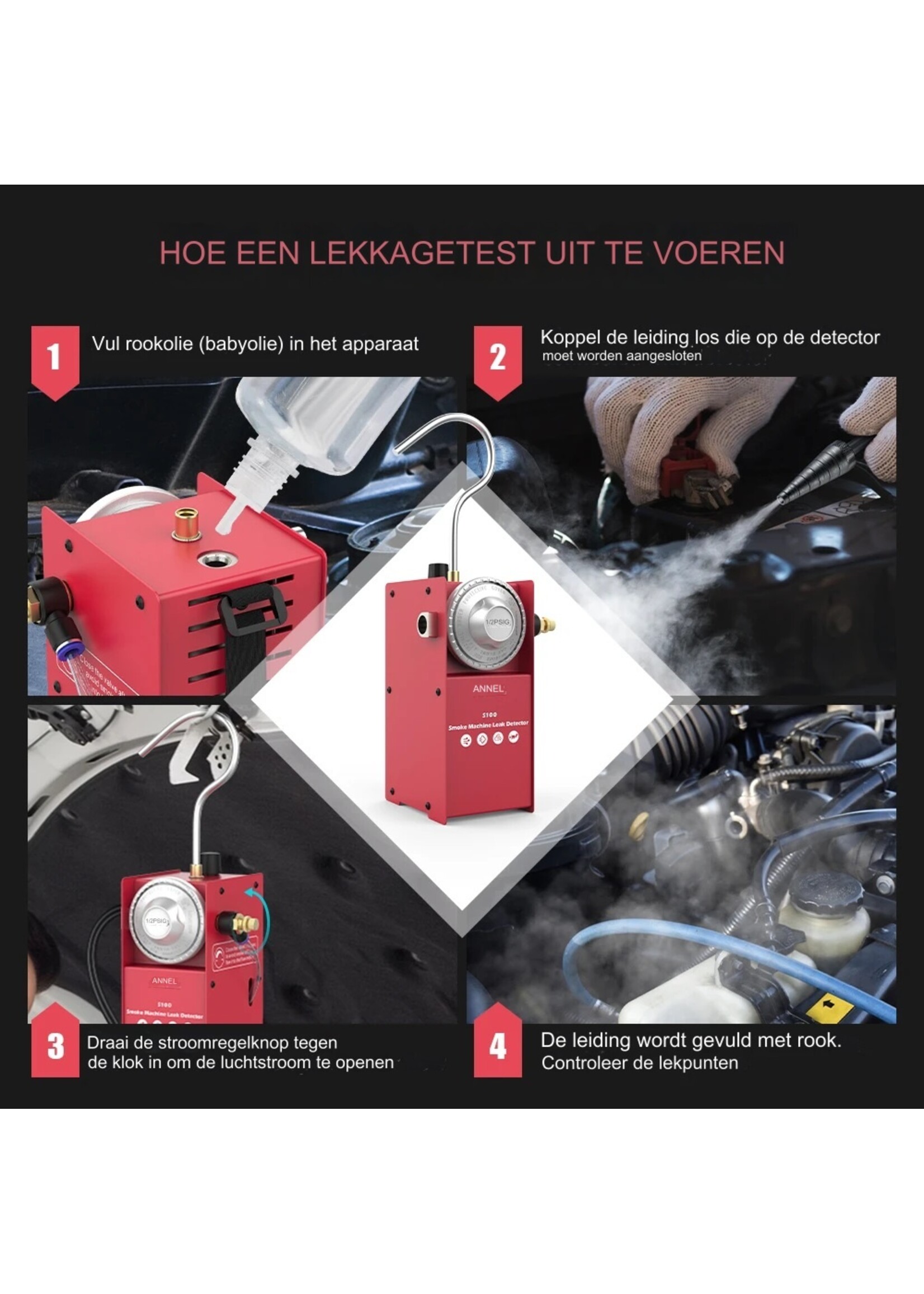 Ancel Ancel S100 Auto Rooklekdetector