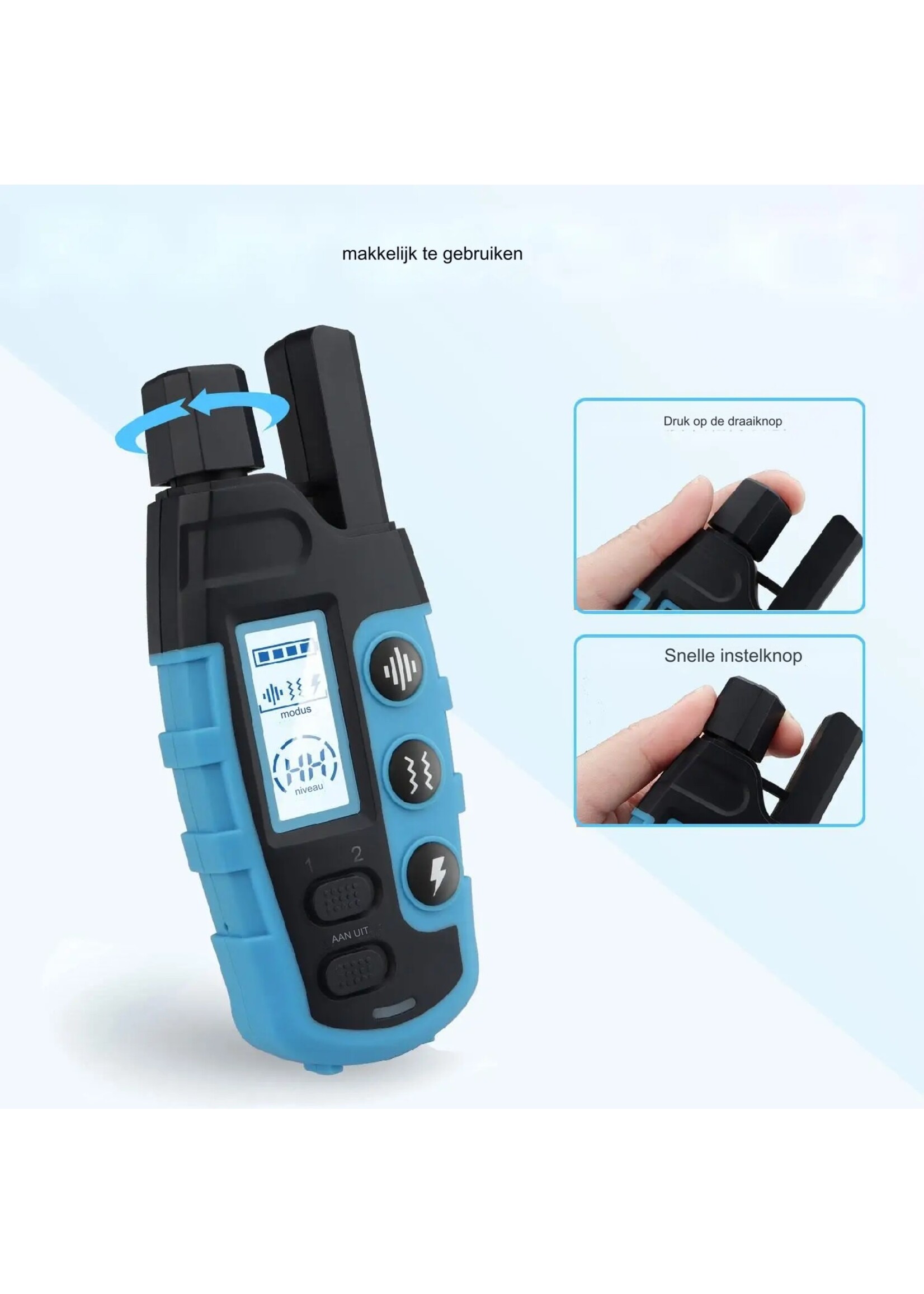 Nieuwe hondentrainer voorkomt blaffen door afstandsbediening, trillingen, halsbandtraining met elektrische schok, stop met blaffen van honden