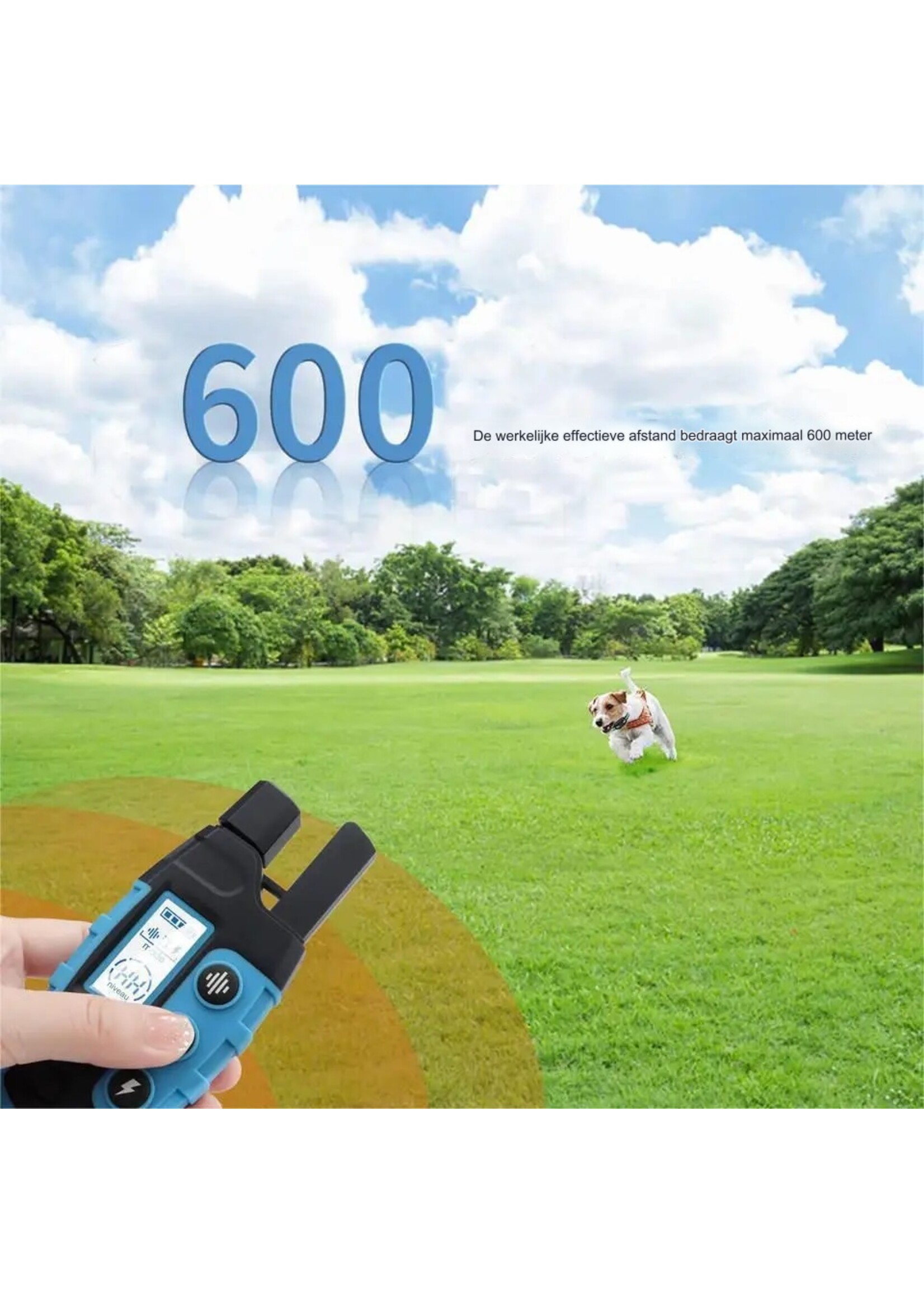 Nieuwe hondentrainer voorkomt blaffen door afstandsbediening, trillingen, halsbandtraining met elektrische schok, stop met blaffen van honden