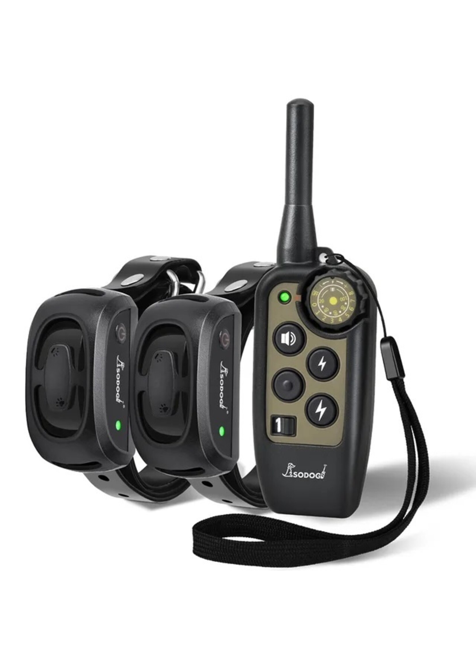 Trainingshalsband voor honden Afstandsbediening 300m Waterdichte oplaadbare blafstopper voor huisdieren Controle trainingshalsband voor 1 of 2 honden (zie dropdown Menu)