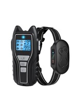 Oplaadbare elektrische halsband hondentrainingshalsband met afstandsbediening