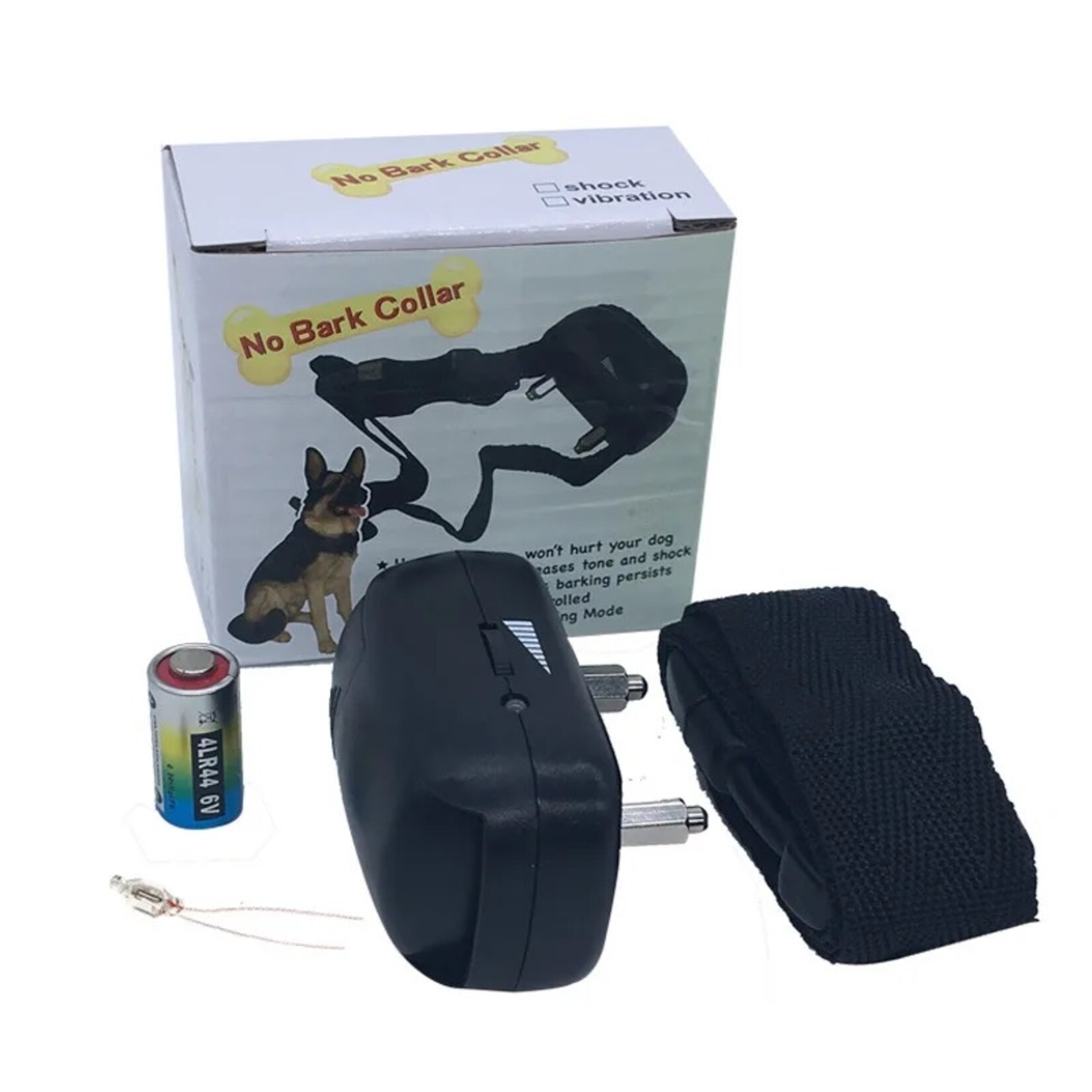 Automatische Anti Blaf honden Training Trillingsgeluiden Controle Halsbanden Waterdichte elektrische schok Stop blaffen honden Trainer