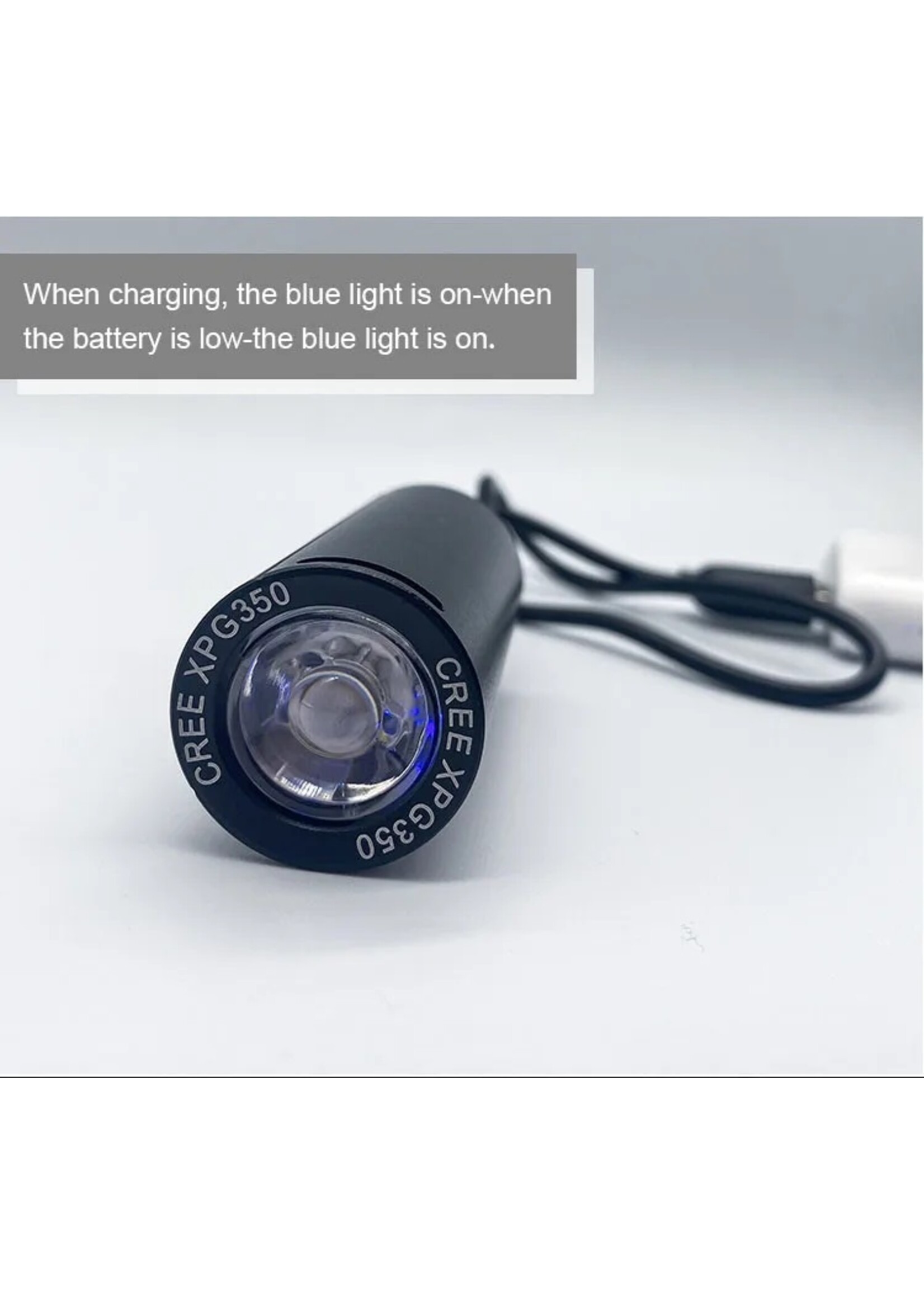 Mini Xpg Led Fietslicht 350 Lumen Usb Oplaadbare Mtb Voorlicht Fiets Koplamp 3W Fietsen Zaklamp Helmlamp