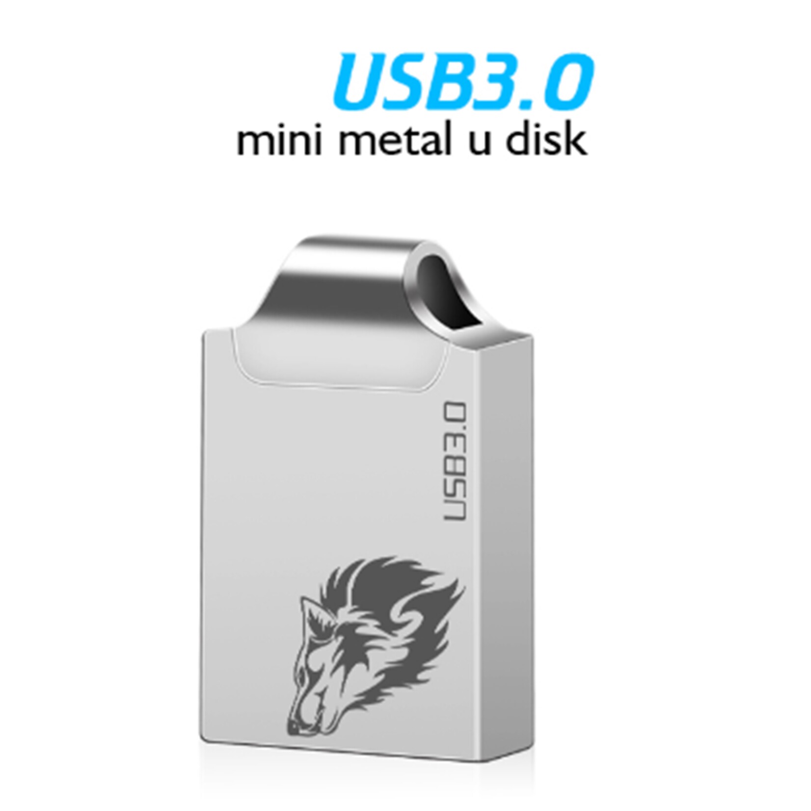 USB 3.0 - 32 GB - USB-stick - Flash Drive – Memory stick - USB flash drive – Kleur: Silver