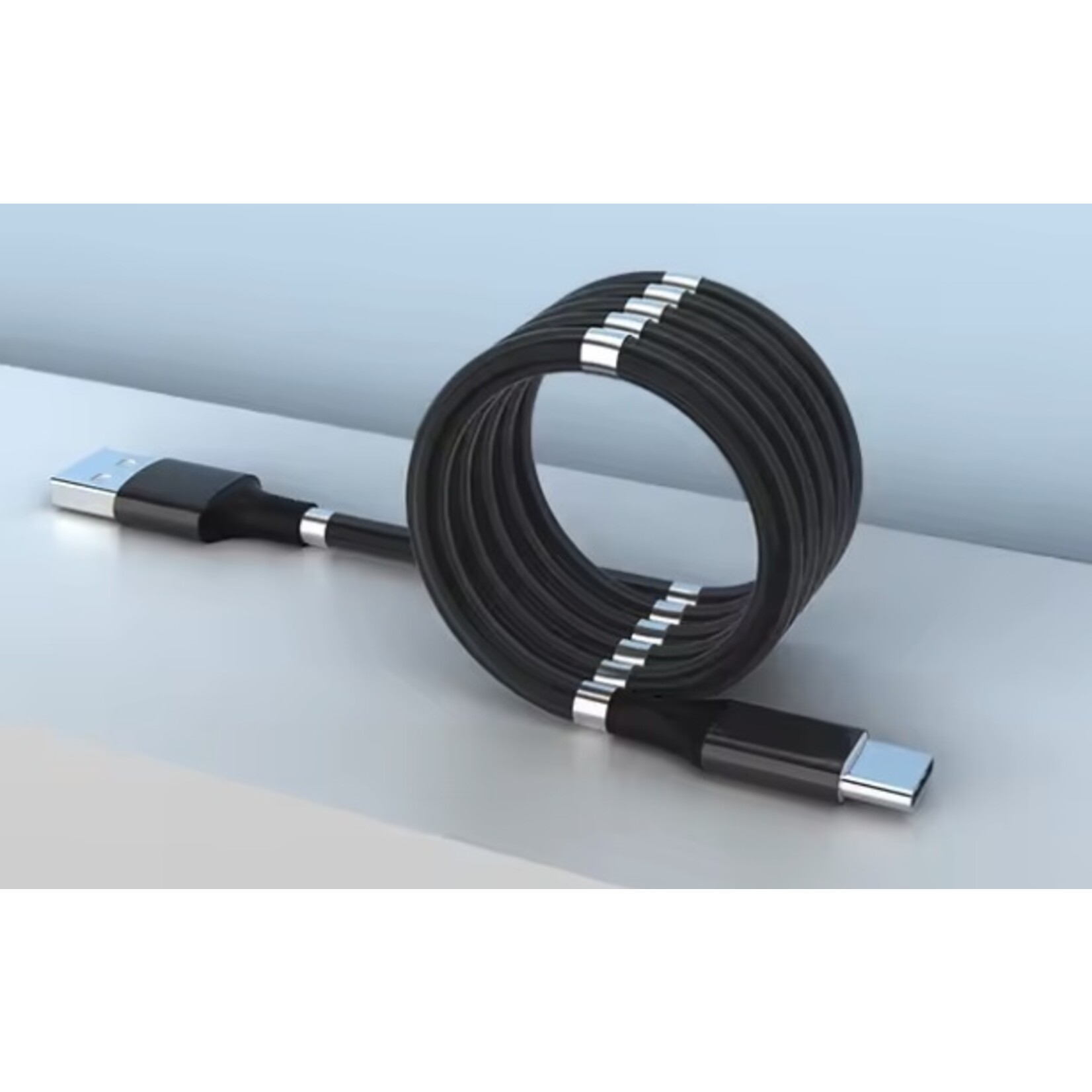 Magnetisch Touw Snel Opladen Data Sync Kabel 5A Usb-kabel  Keuze uit: Micro Type C Oplader Voor iPhone, Xiaomi, Huawei, Samsung, USB Datalijn