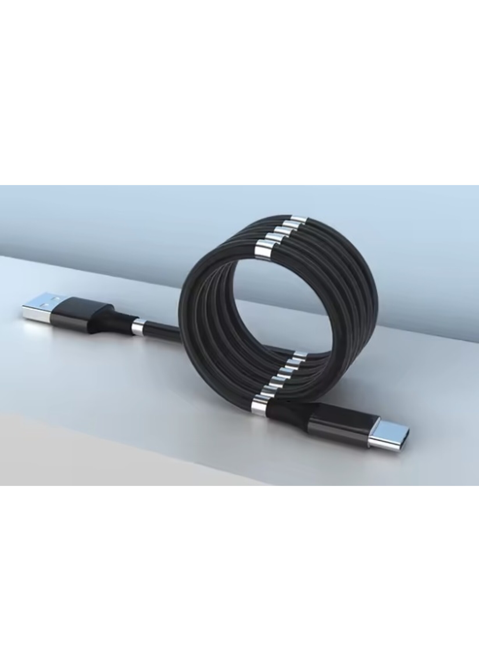 Magnetisch Touw Snel Opladen Data Sync Kabel 5A Usb-kabel  Keuze uit: Micro Type C Oplader Voor iPhone, Xiaomi, Huawei, Samsung, USB Datalijn