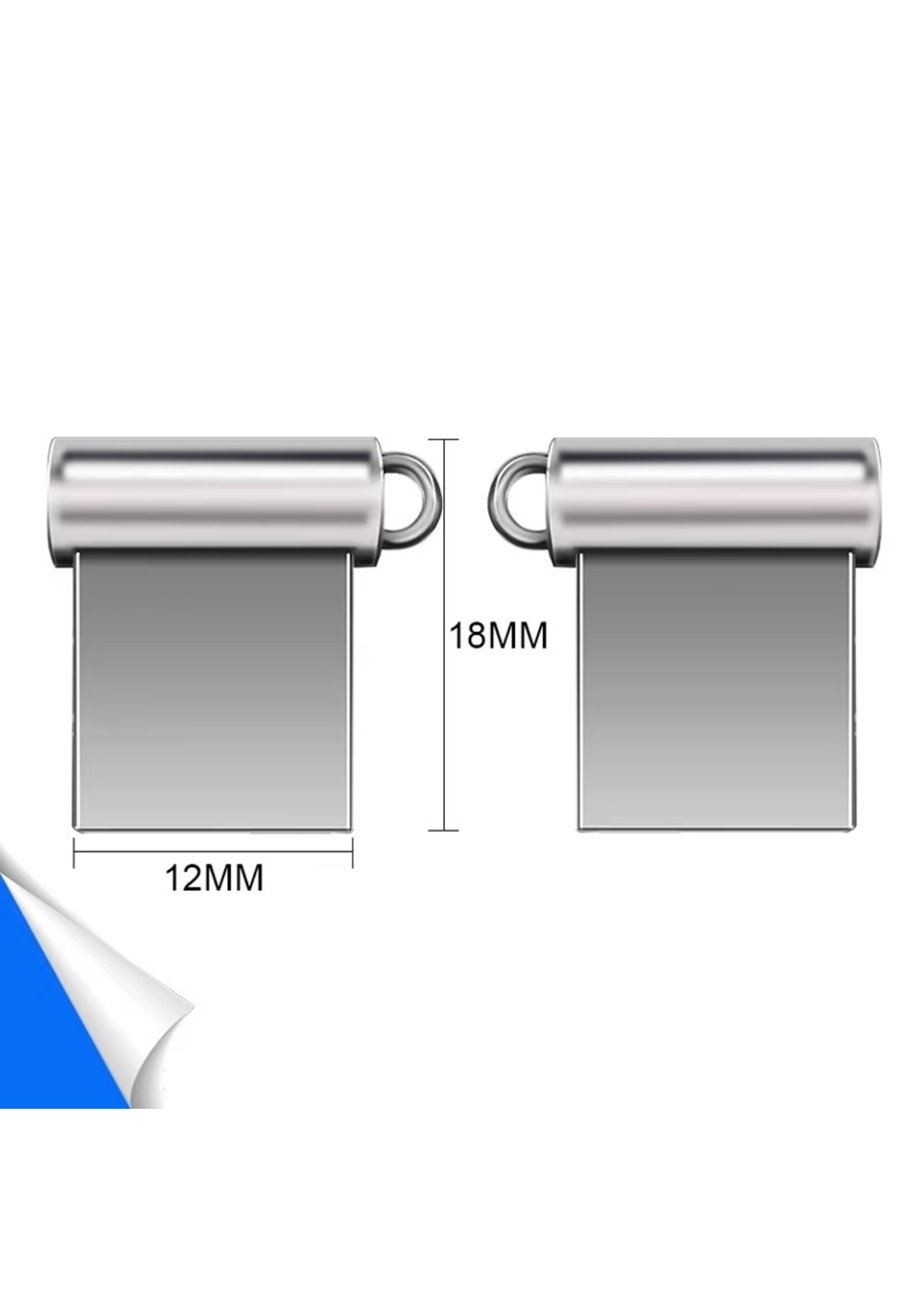 32GB Aluminium Mini USB High Speed Memory Card Auto U Disk Pen Drive Flash Stabiele Snelle Transmissie Voor Auto Pc Computer Laptop