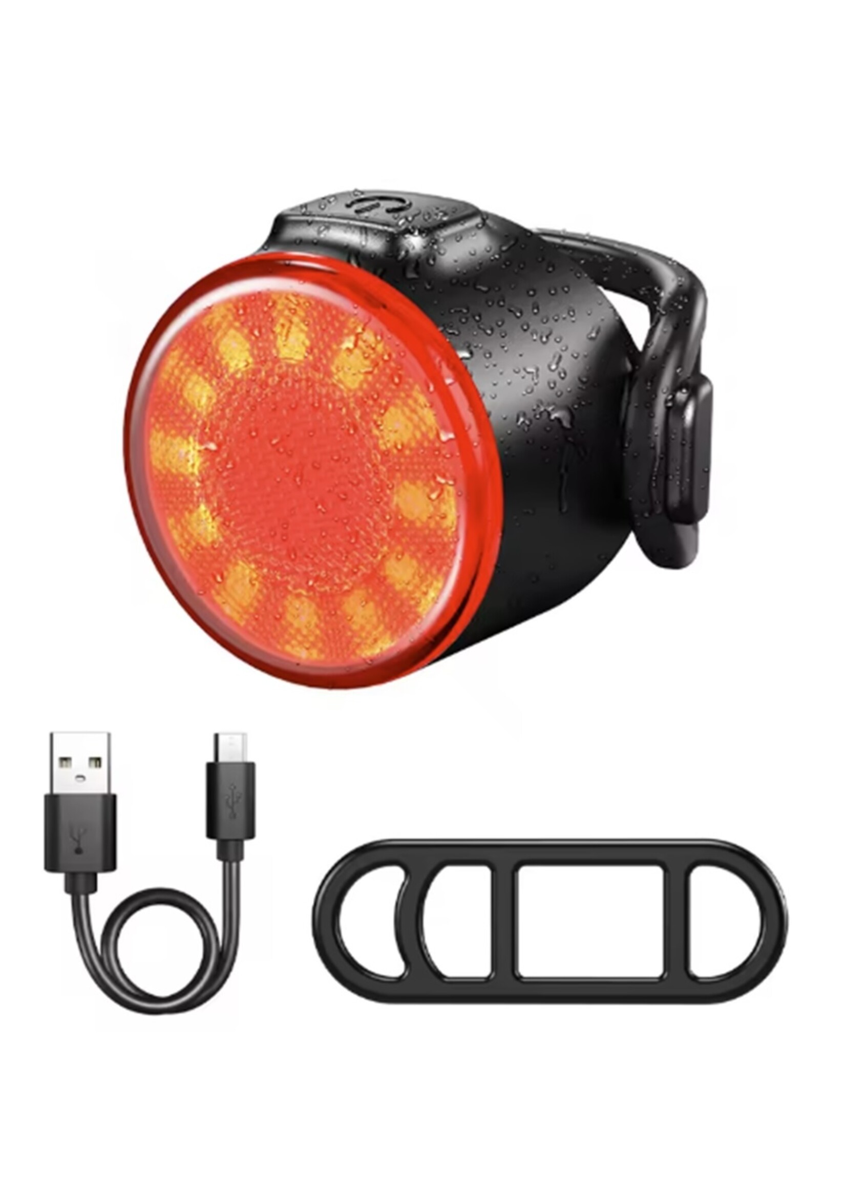 Fiets Achterlicht Set 6 Verlichtingsstanden