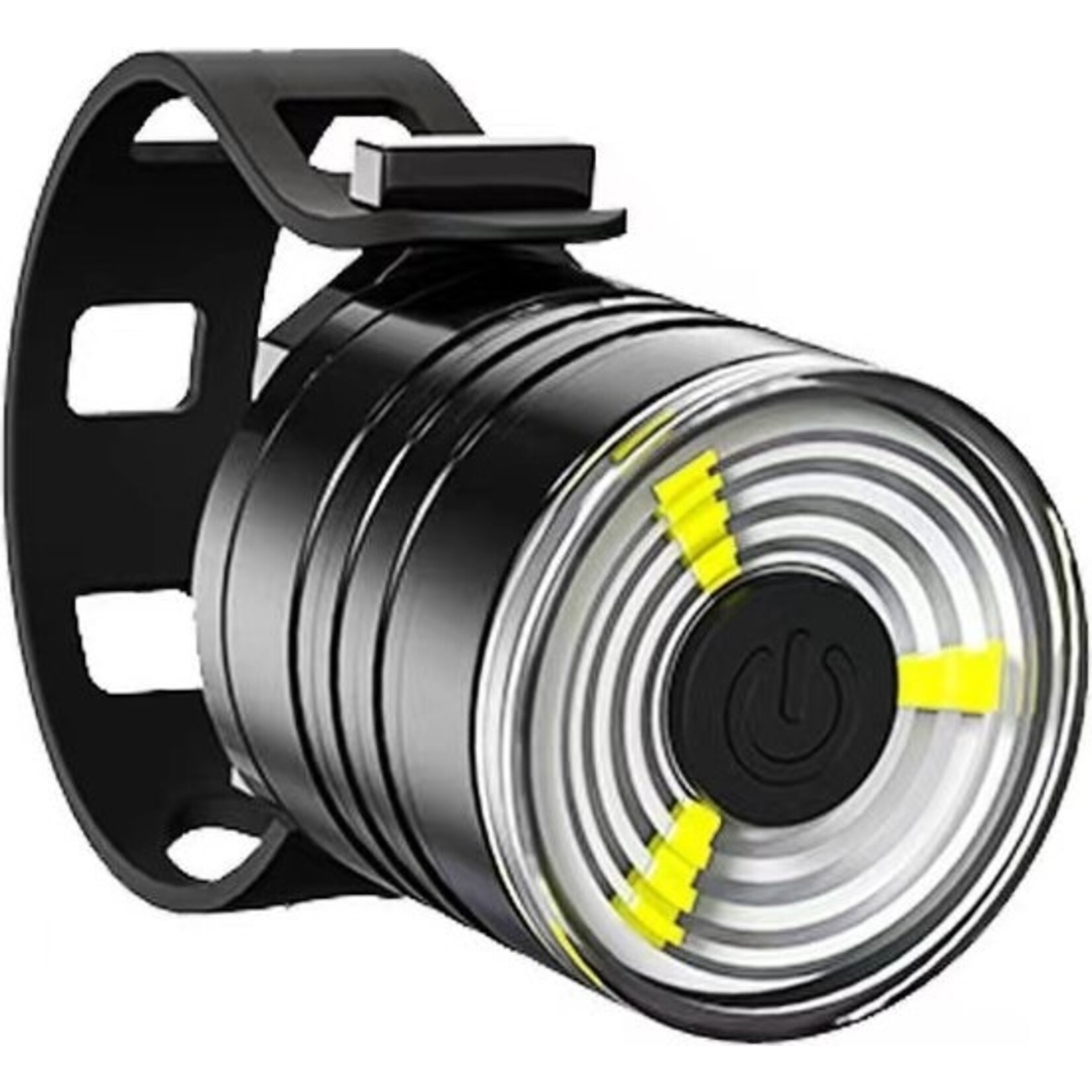 Fiets Voor/Achterlicht Fietsen Waarschuwingslamp 3 Led Kralen 2032 Batterij Legering Behuizing Koplamp Achterlicht Zaklamp