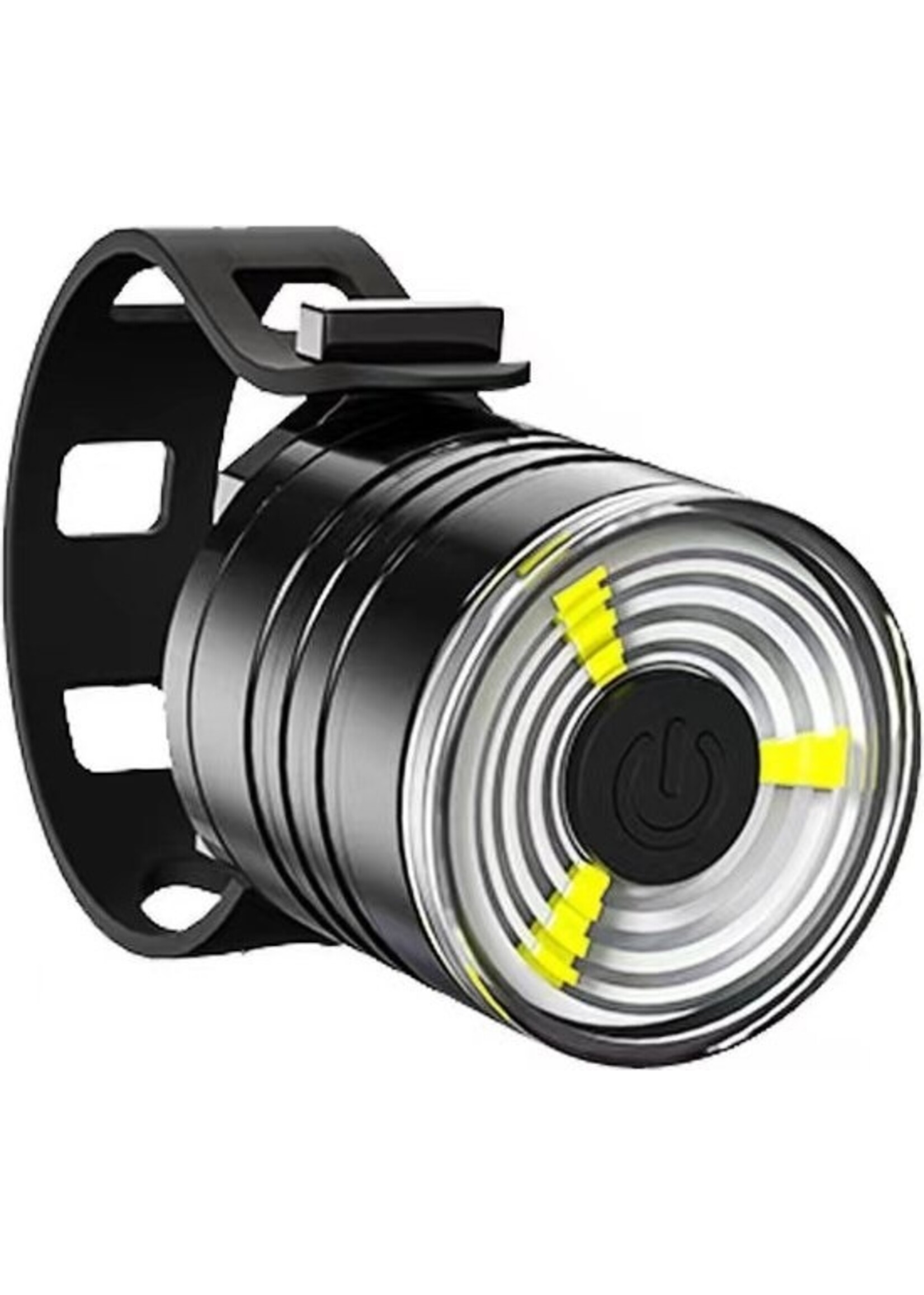 Fiets Voor/Achterlicht Fietsen Waarschuwingslamp 3 Led Kralen 2032 Batterij Legering Behuizing Koplamp Achterlicht Zaklamp