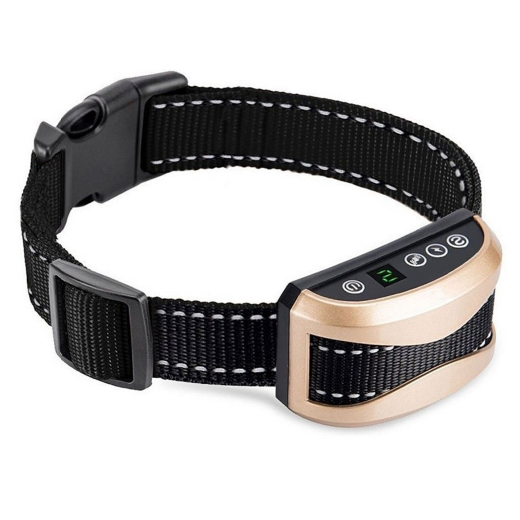 LED intelligente ultrasone blafstopper hondentraining elektrische schok honden anti-blafhalsband