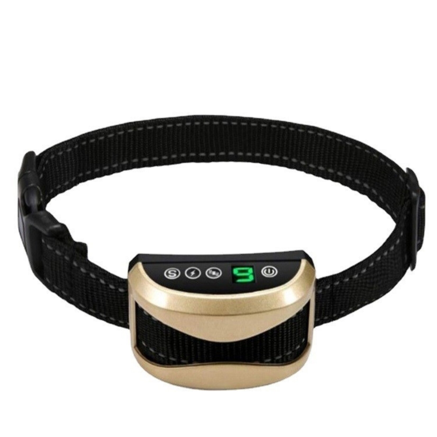 LED intelligente ultrasone blafstopper hondentraining elektrische schok honden anti-blafhalsband