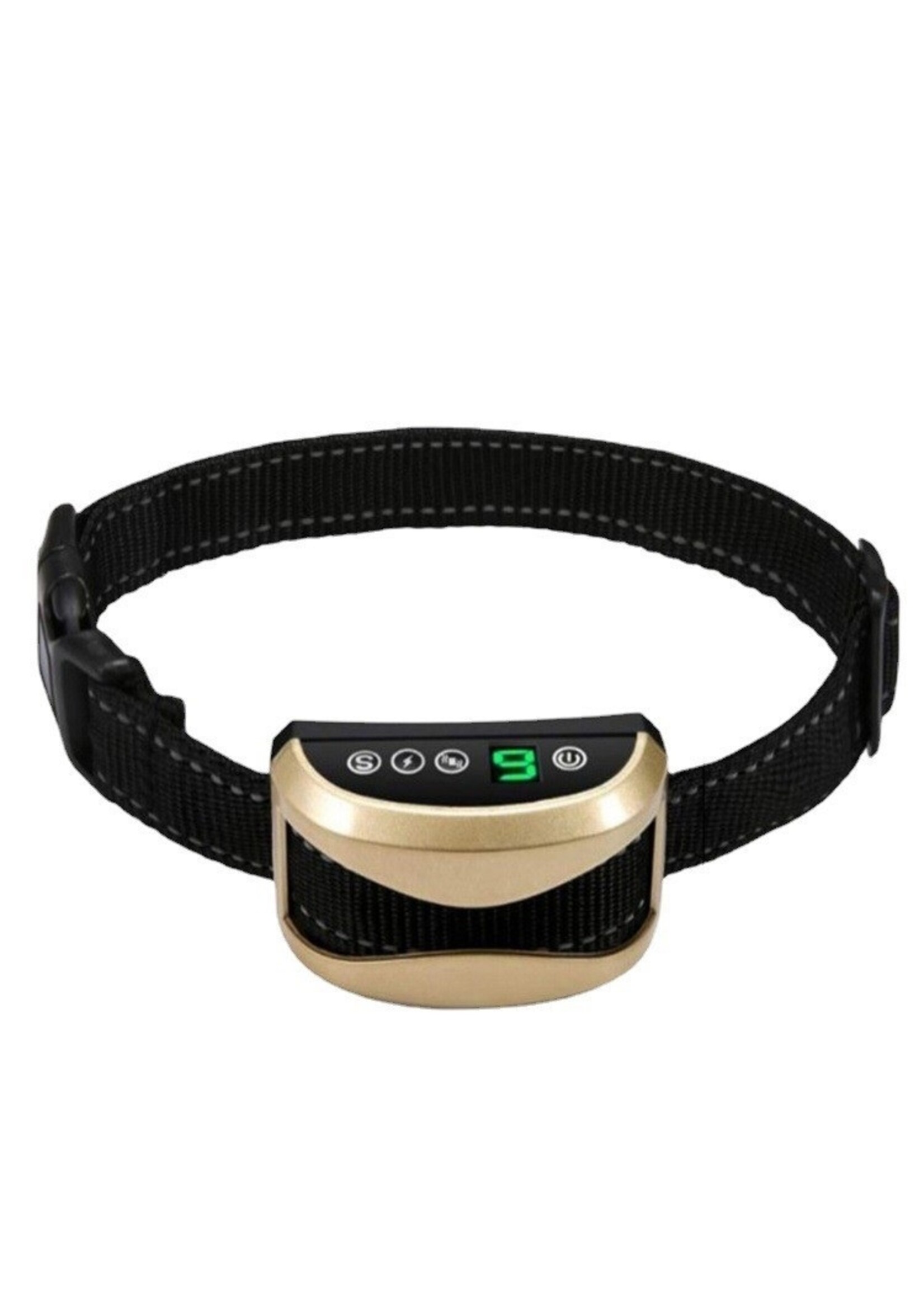 LED intelligente ultrasone blafstopper hondentraining elektrische schok honden anti-blafhalsband