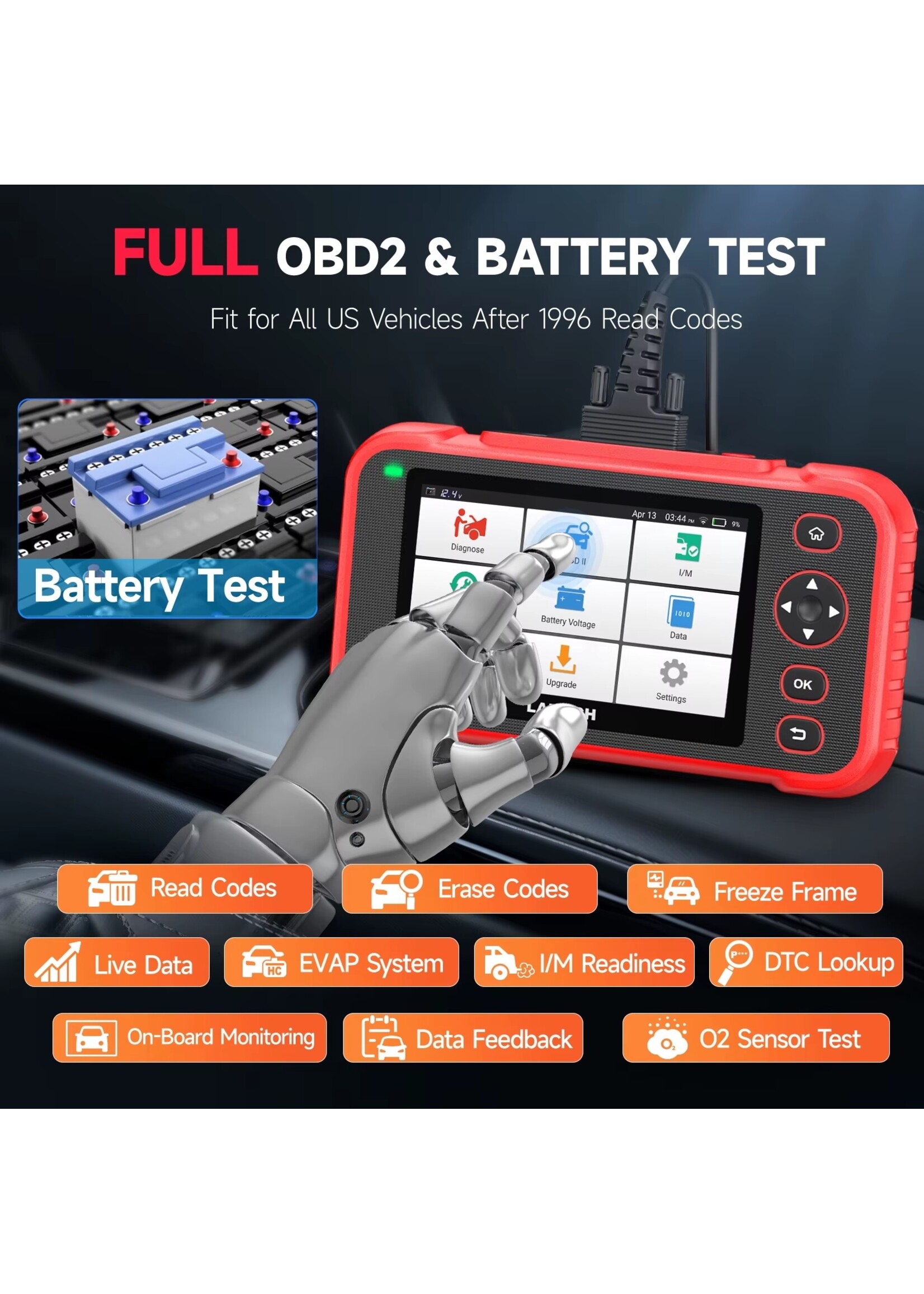 Launch Launch CRP123i V2.0 – OBD2 Autodiagnosetool