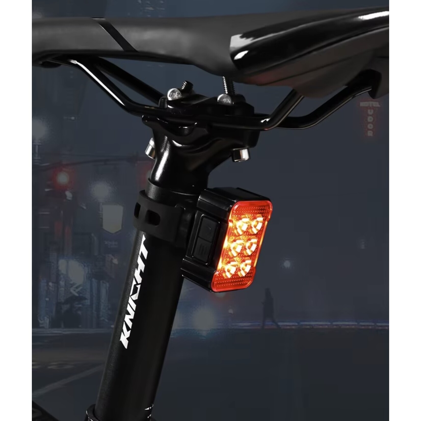 Voor- of Achterlicht Fietsverlichting - Drie lichtmodi - Waterdicht - USB Oplaadbaar