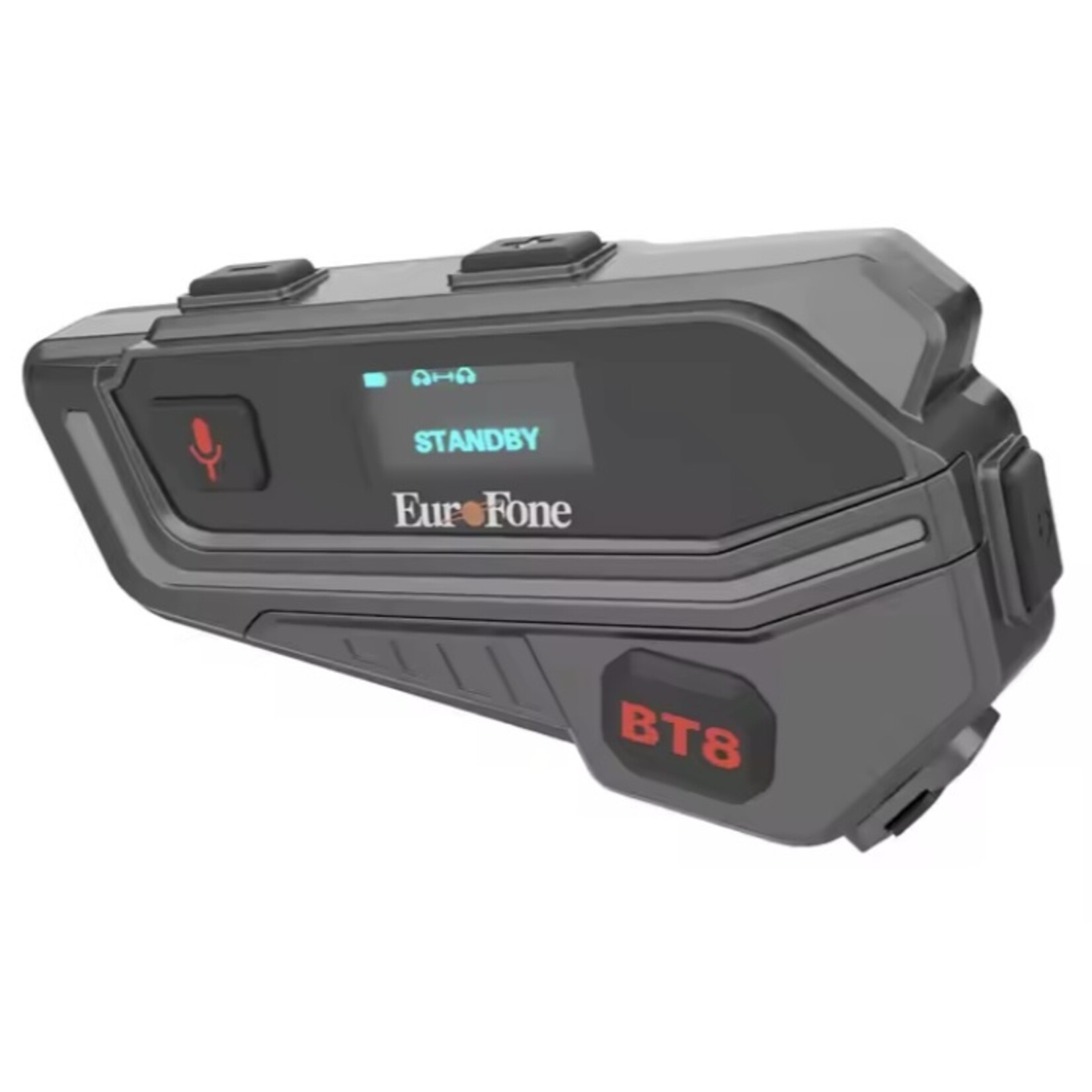 Eurofone BT8 Lange standby-tijd motorhelm Bluetooth intercom headset Moto intercomunicador 6 rijders met gps-spraakbegeleiding