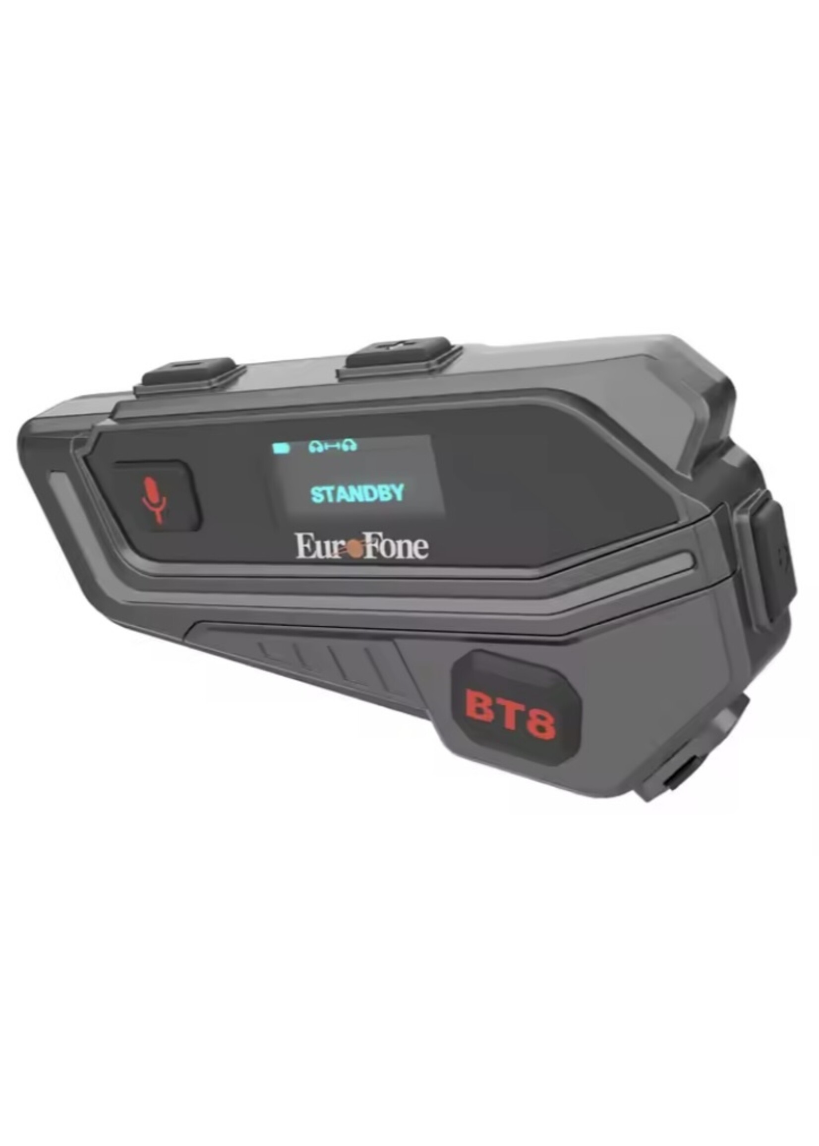Eurofone BT8 Lange standby-tijd motorhelm Bluetooth intercom headset Moto intercomunicador 6 rijders met gps-spraakbegeleiding