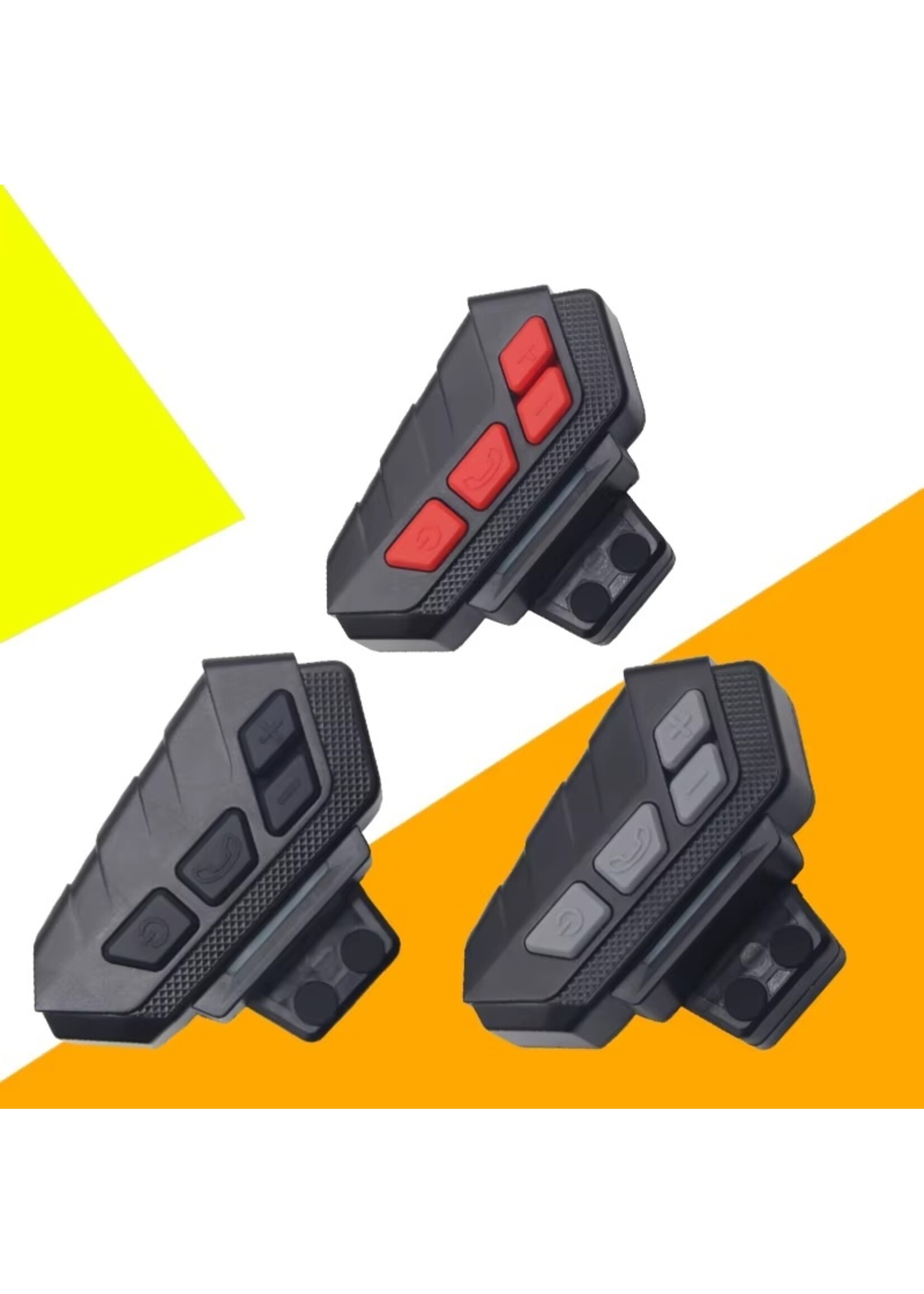 Eurofone EuroFone 2-weg Bluetooth 5.1 intercomsysteem voor sport, draadloze Bluetooth helm intercom, motorfiets telefoonset compatibel met 2 rijders