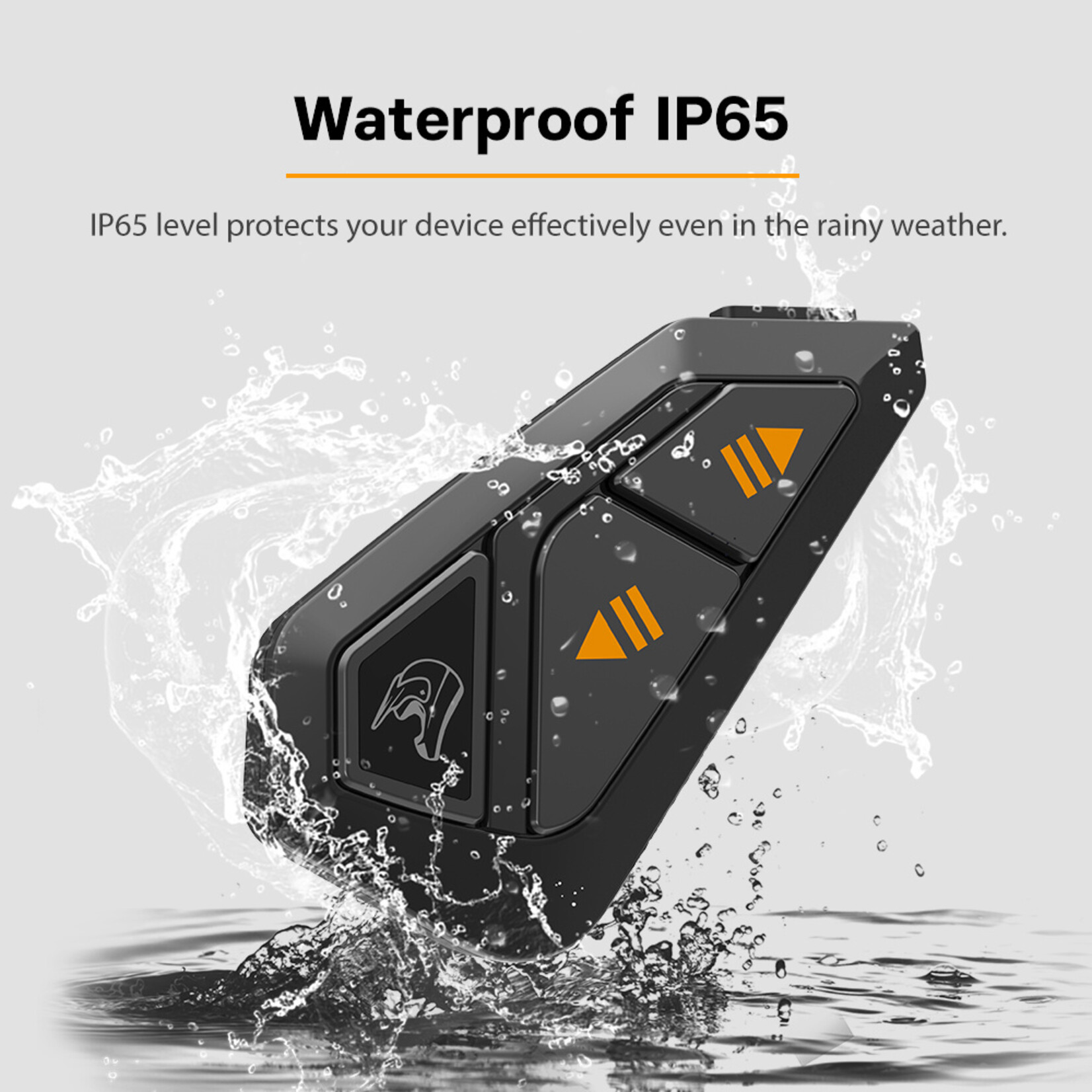 FG Motorhelm Draadloze Intercom Hoofdtelefoon Luidspreker Bluetooth 5.0 Helm Headset 6 Rijders 1200m