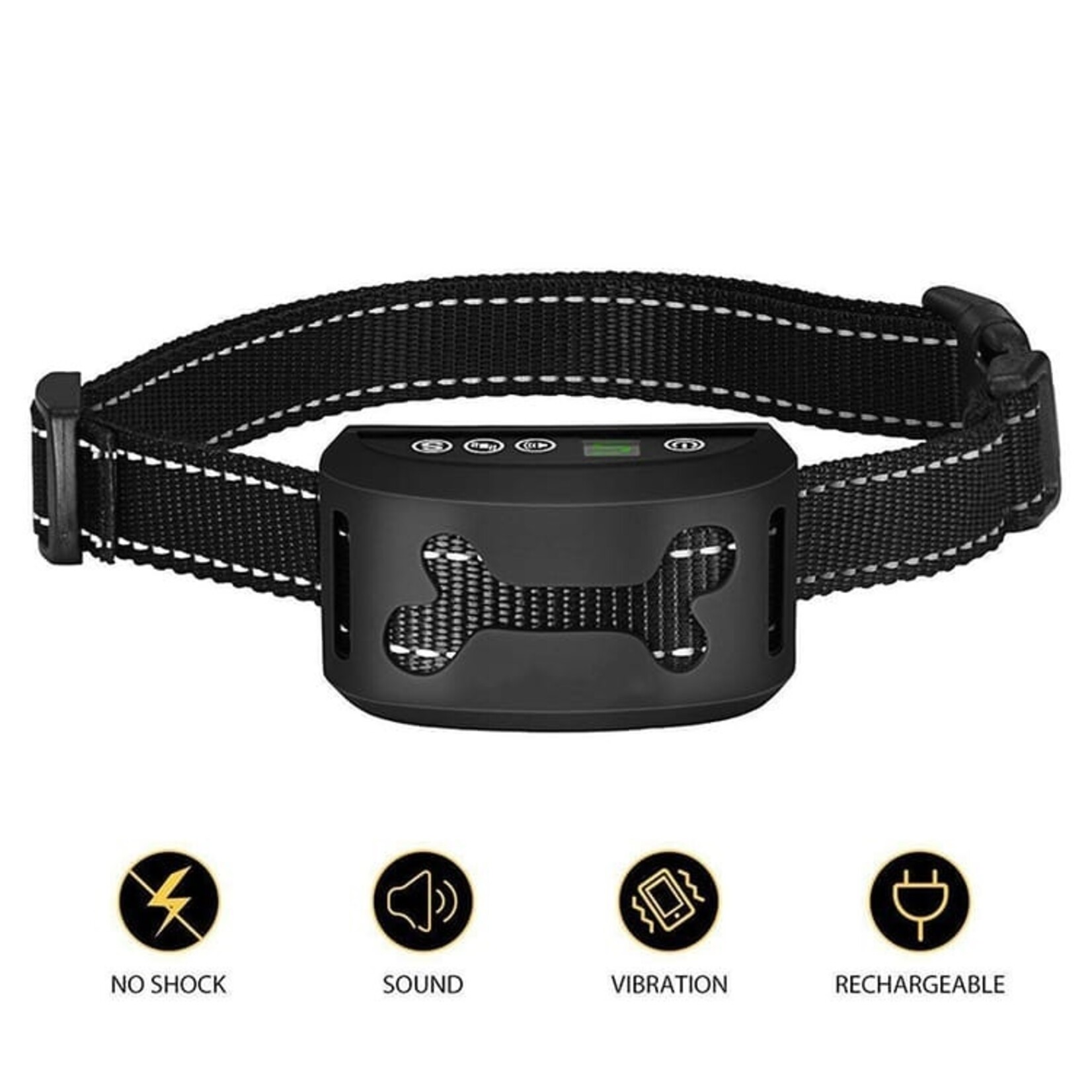 Oplaadbare antiblafband zonder Schock