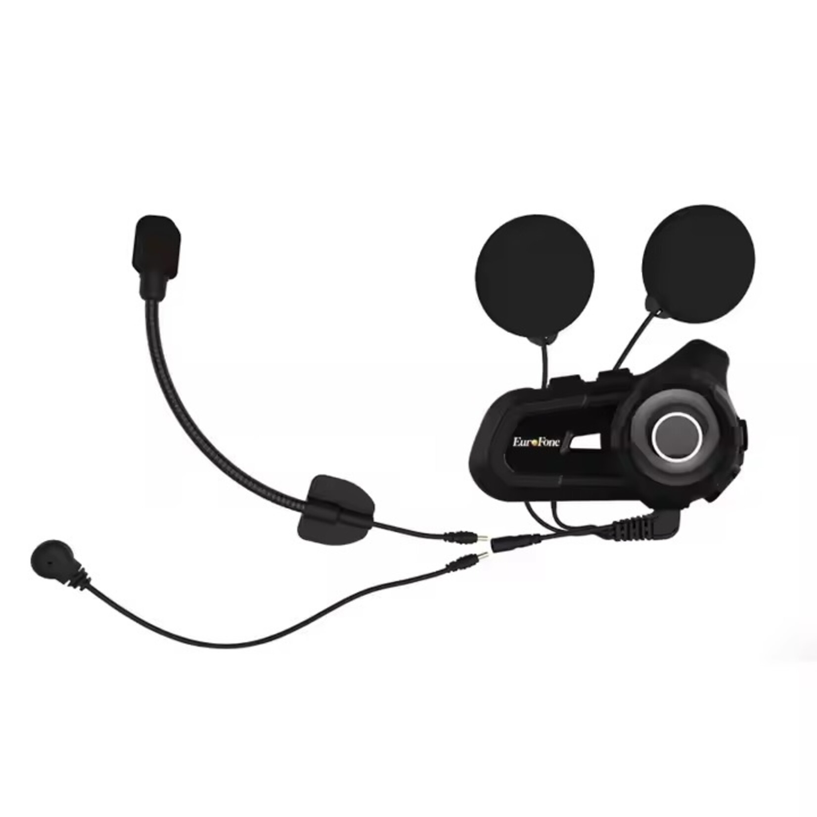 Eurofone S2 Plus Bluetooth-helmintercom voor motorfietsen Ondersteunt 2-6 personen om te praten over een afstand van 800-1000 meter Waterdicht