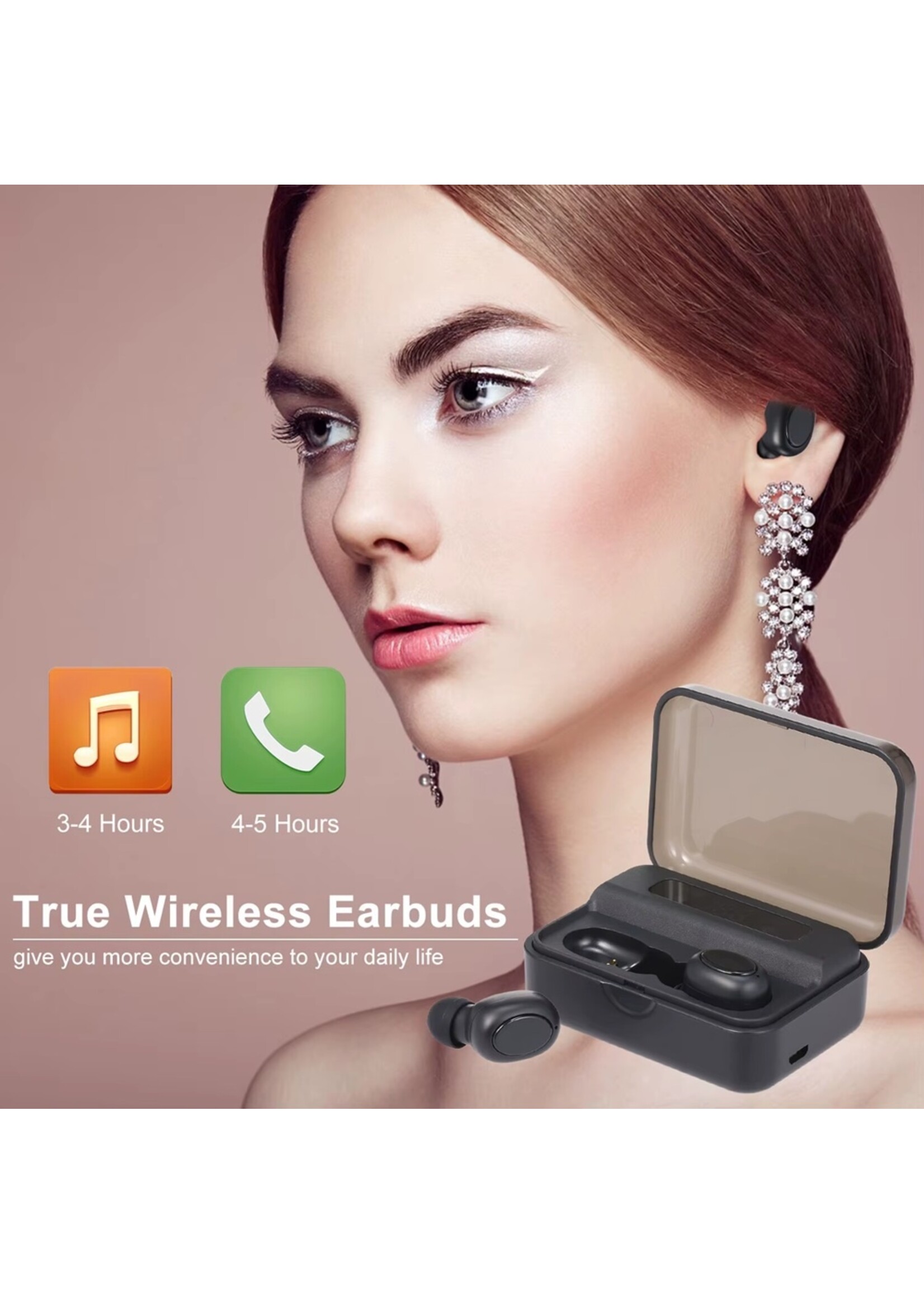 S590 TWS Bluetooth 5.0 oordopjes 9D stereo oordopjes 3500 mAh LED digitaal display draadloze hoofdtelefoon draagbare sport oordopjes