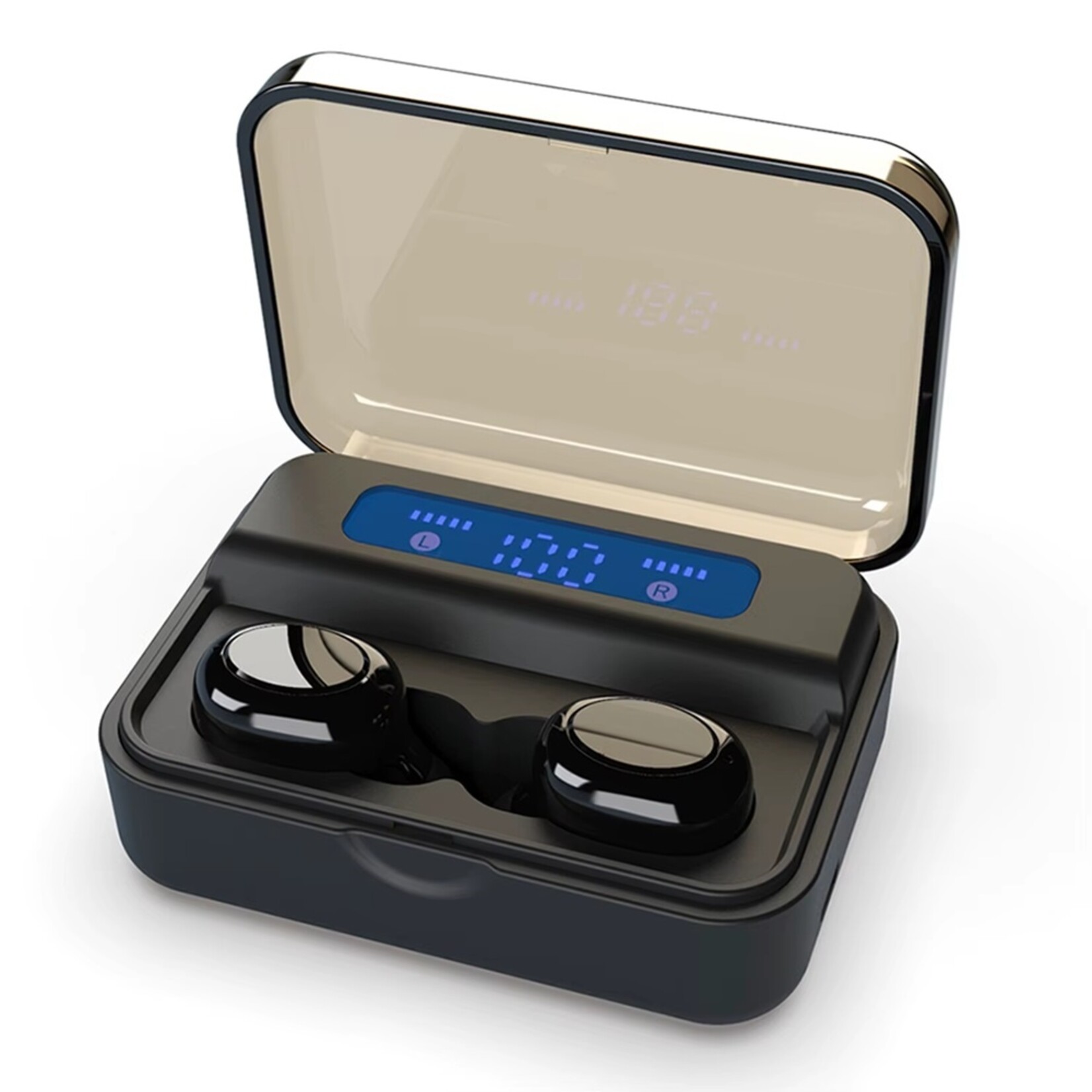 S590 TWS Bluetooth 5.0 oordopjes 9D stereo oordopjes 3500 mAh LED digitaal display draadloze hoofdtelefoon draagbare sport oordopjes