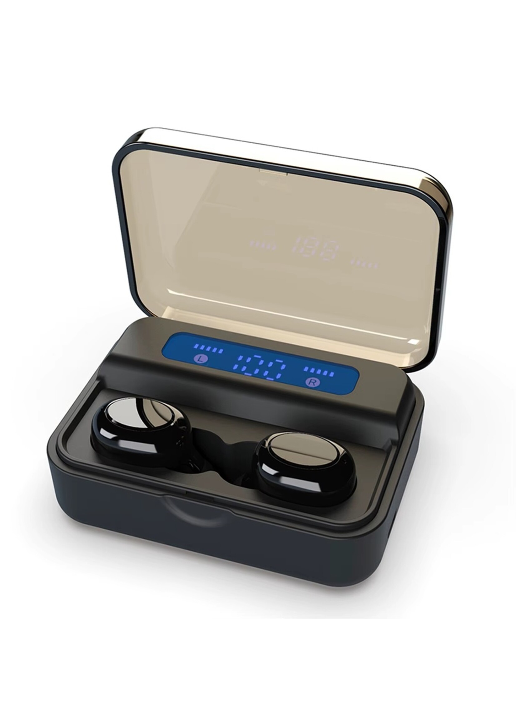 S590 TWS Bluetooth 5.0 oordopjes 9D stereo oordopjes 3500 mAh LED digitaal display draadloze hoofdtelefoon draagbare sport oordopjes