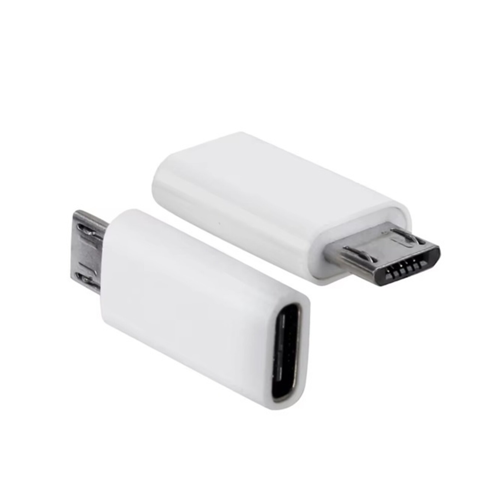 Type-C vrouwelijke naar Micro USB mannelijke adapterconnector Sluit Type C-apparaat aan op Micro USB-apparaat