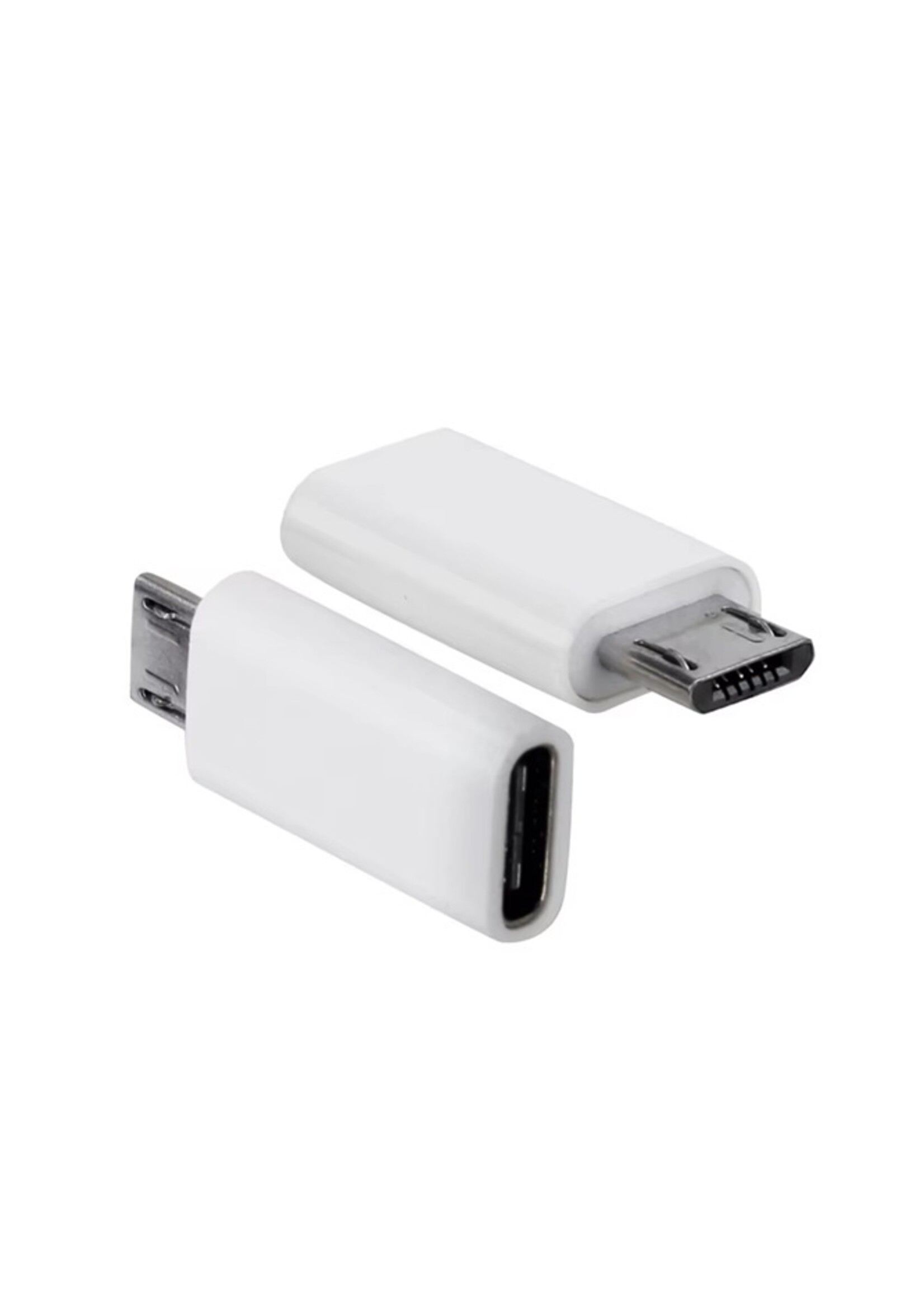 Type-C vrouwelijke naar Micro USB mannelijke adapterconnector Sluit Type C-apparaat aan op Micro USB-apparaat