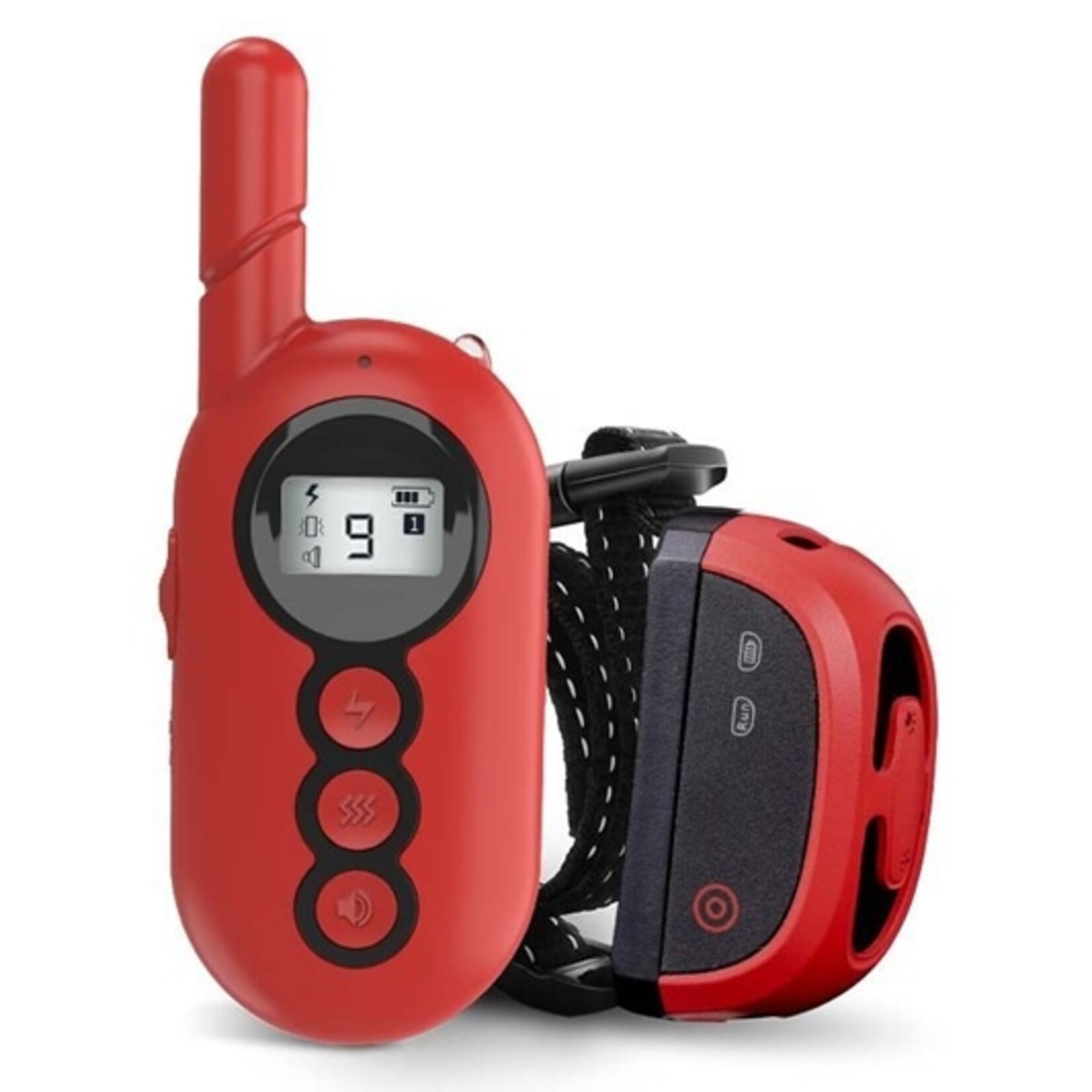 Trainingshalsband met Draadloze afstandsbediening - Trillingen zoemer - Waterdichte elektrische schok - Hondentrainingshalsband Geschikt voor 1hond