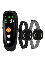 300 m digitale hondentrainingshalsband Afstandsbediening voor 2 honden