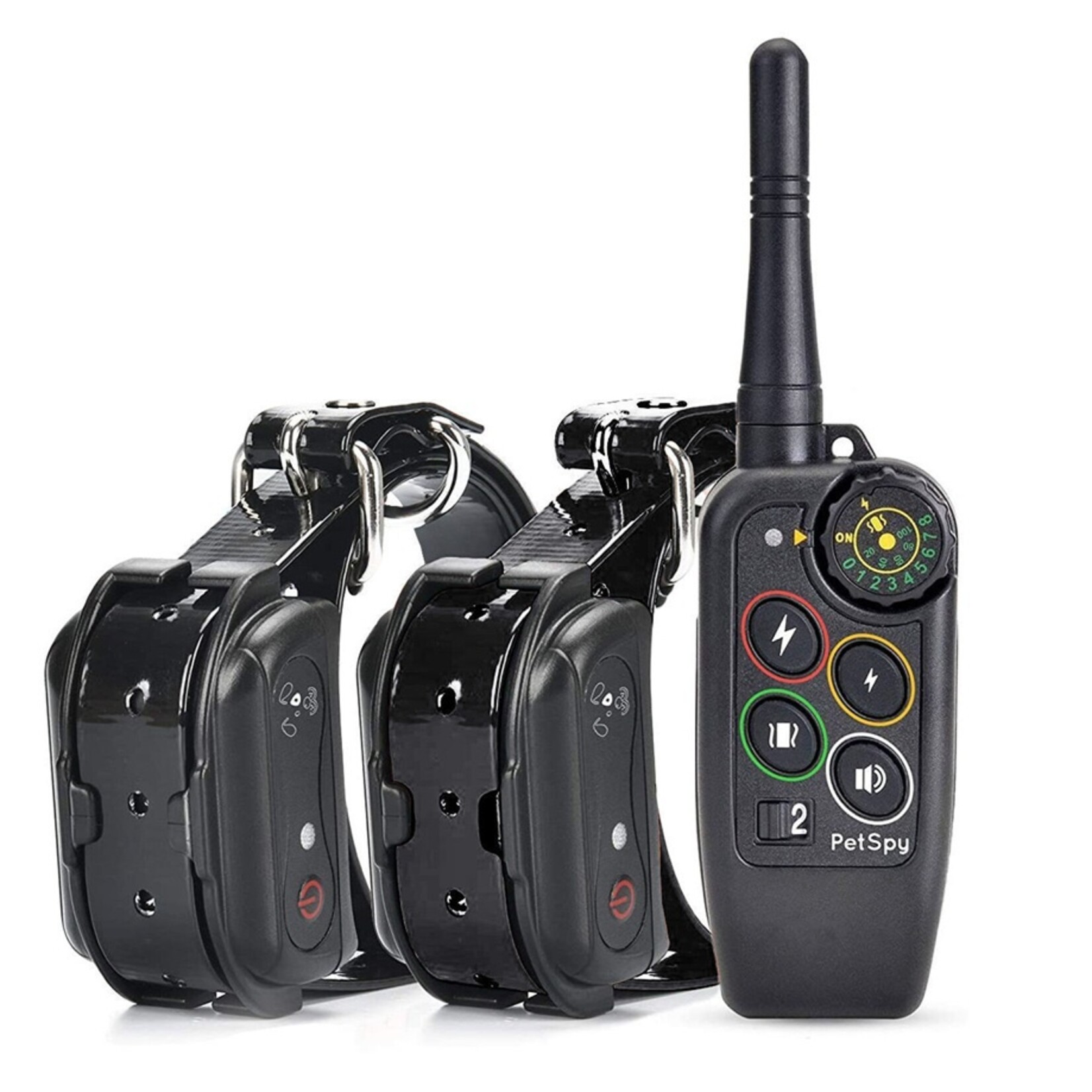 Trainingshalsband voor honden met afstandsbediening voor 1 of 2 honden