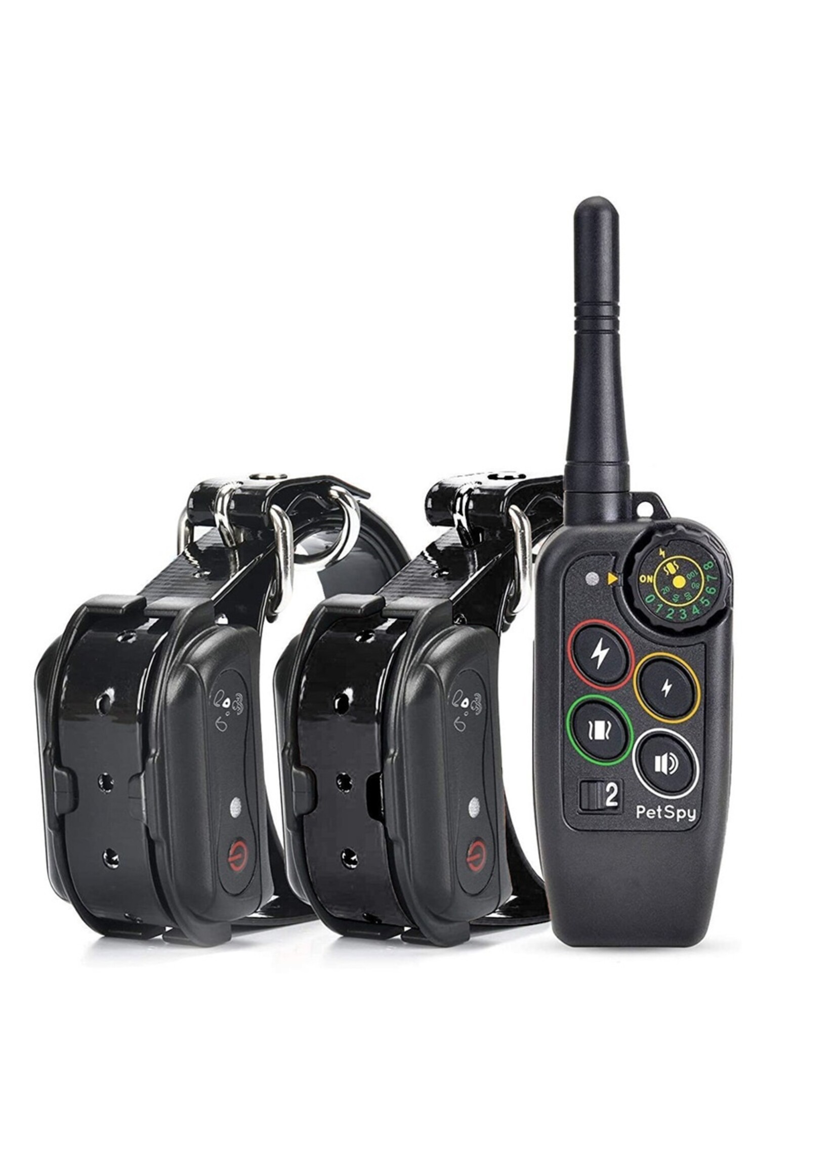 Trainingshalsband voor honden met afstandsbediening voor 1 of 2 honden