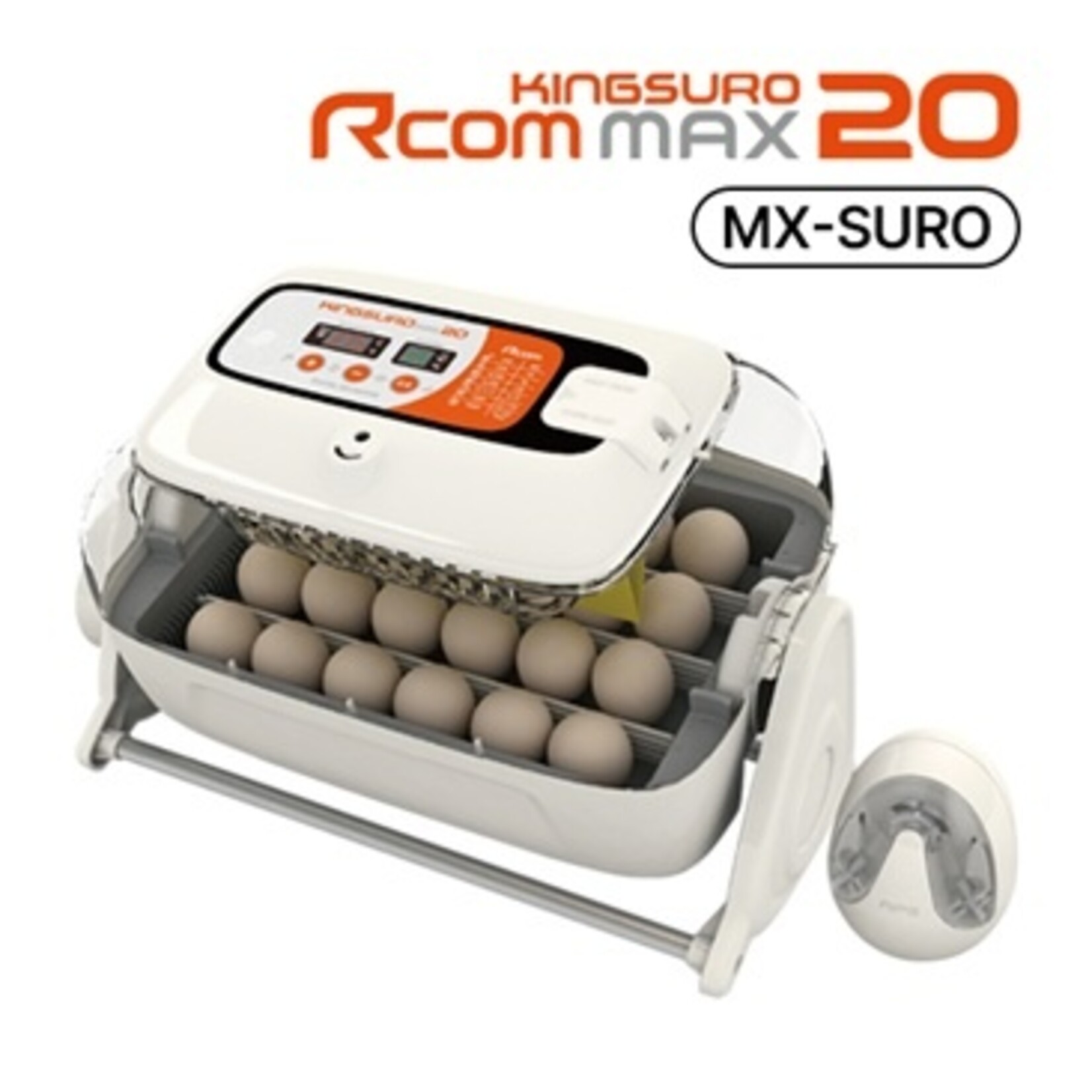 R-com Rcom KINGSURO MAX 20 – Volautomatische Broedmachine met Geavanceerde Technologie