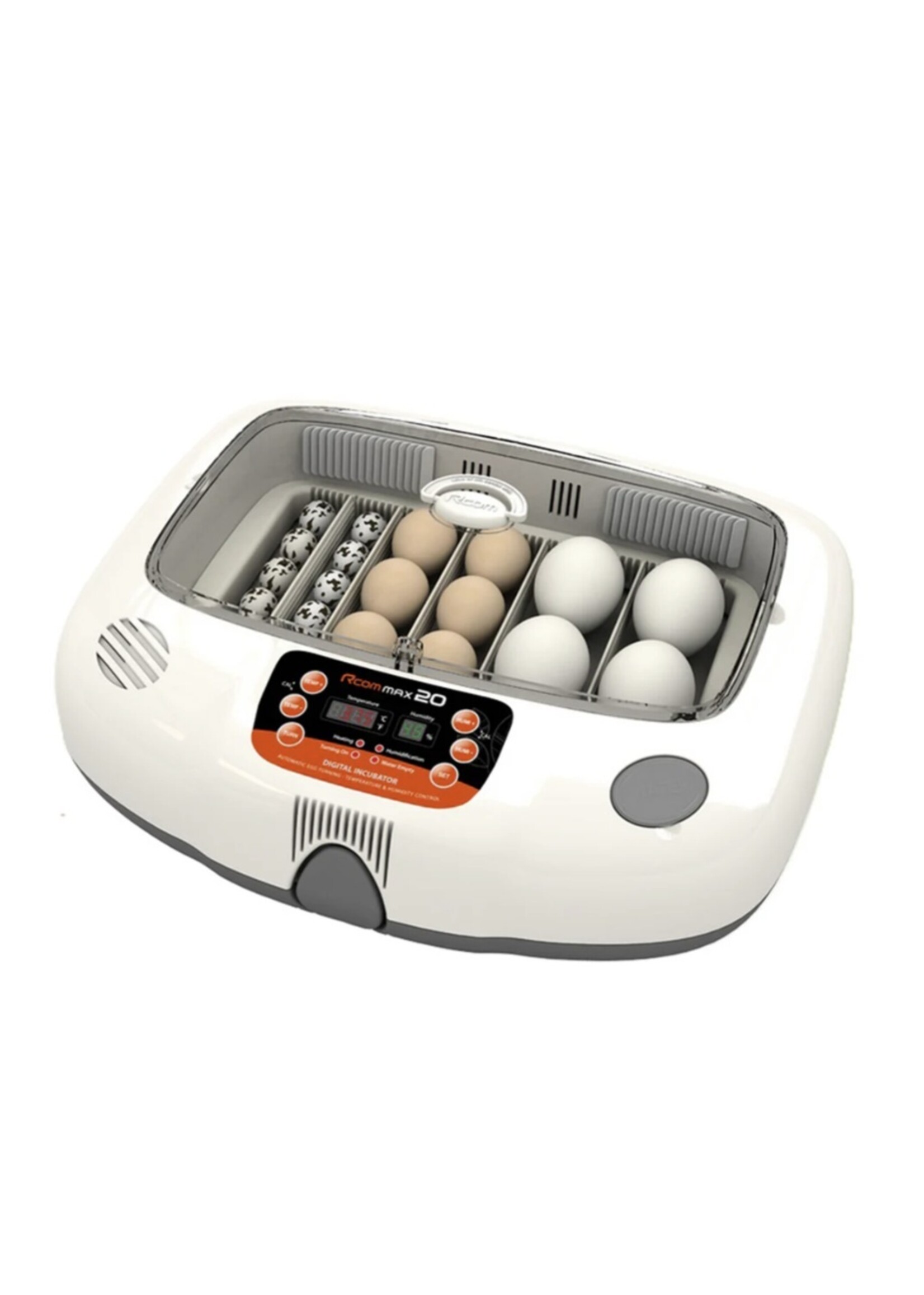 R-com Rcom Max 20 Broedmachine – Volautomatisch & Zeer Nauwkeurig
