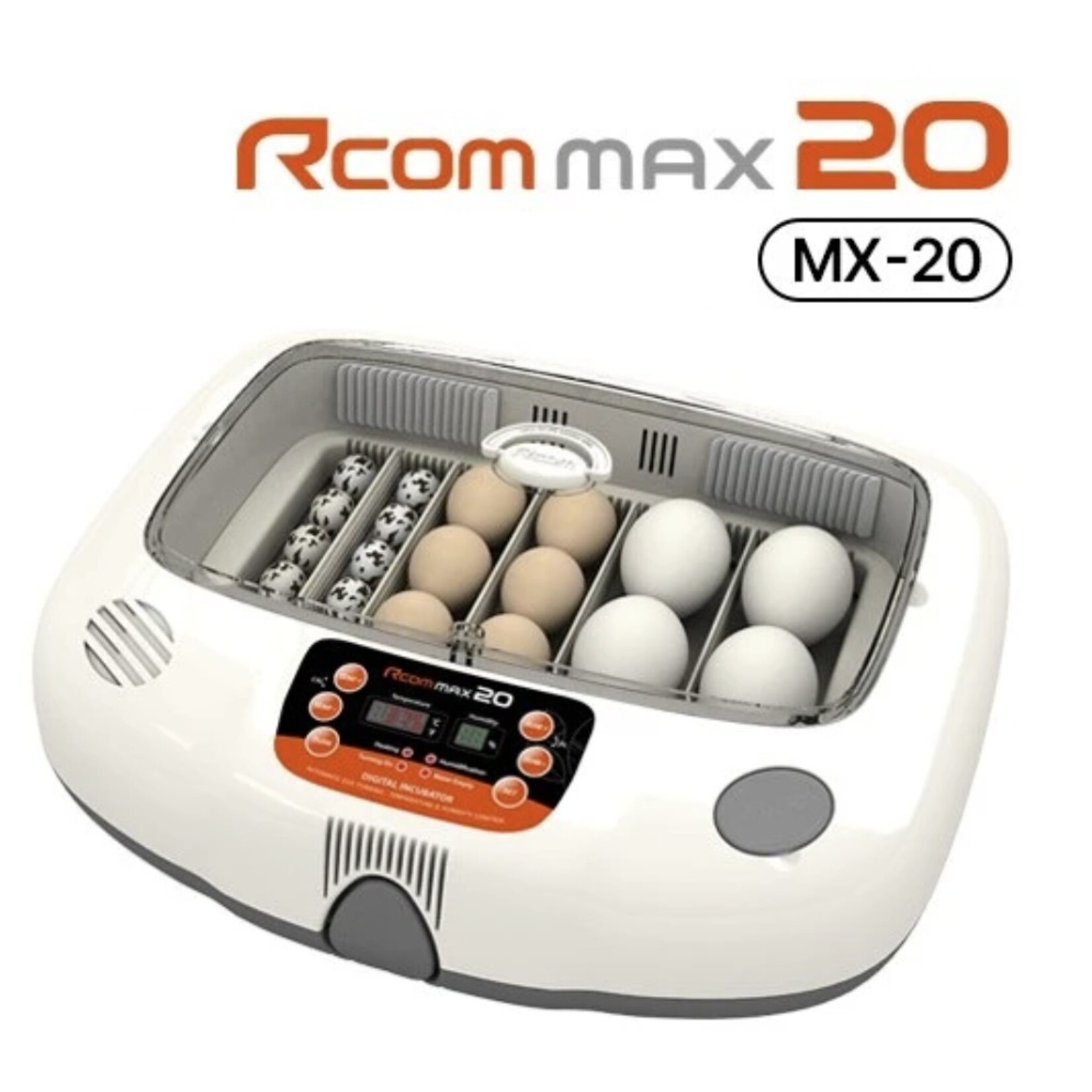 R-com Rcom Max 20 Broedmachine – Volautomatisch & Zeer Nauwkeurig