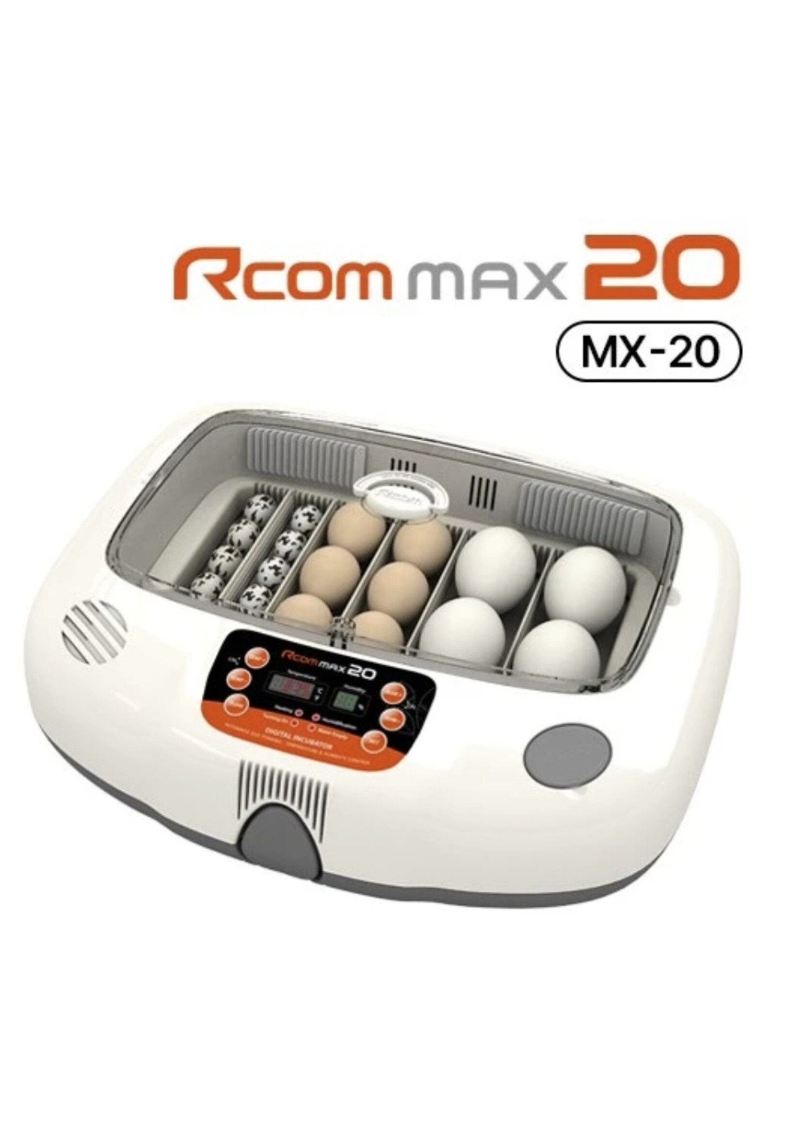 R-com Rcom Max 20 Broedmachine – Volautomatisch & Zeer Nauwkeurig