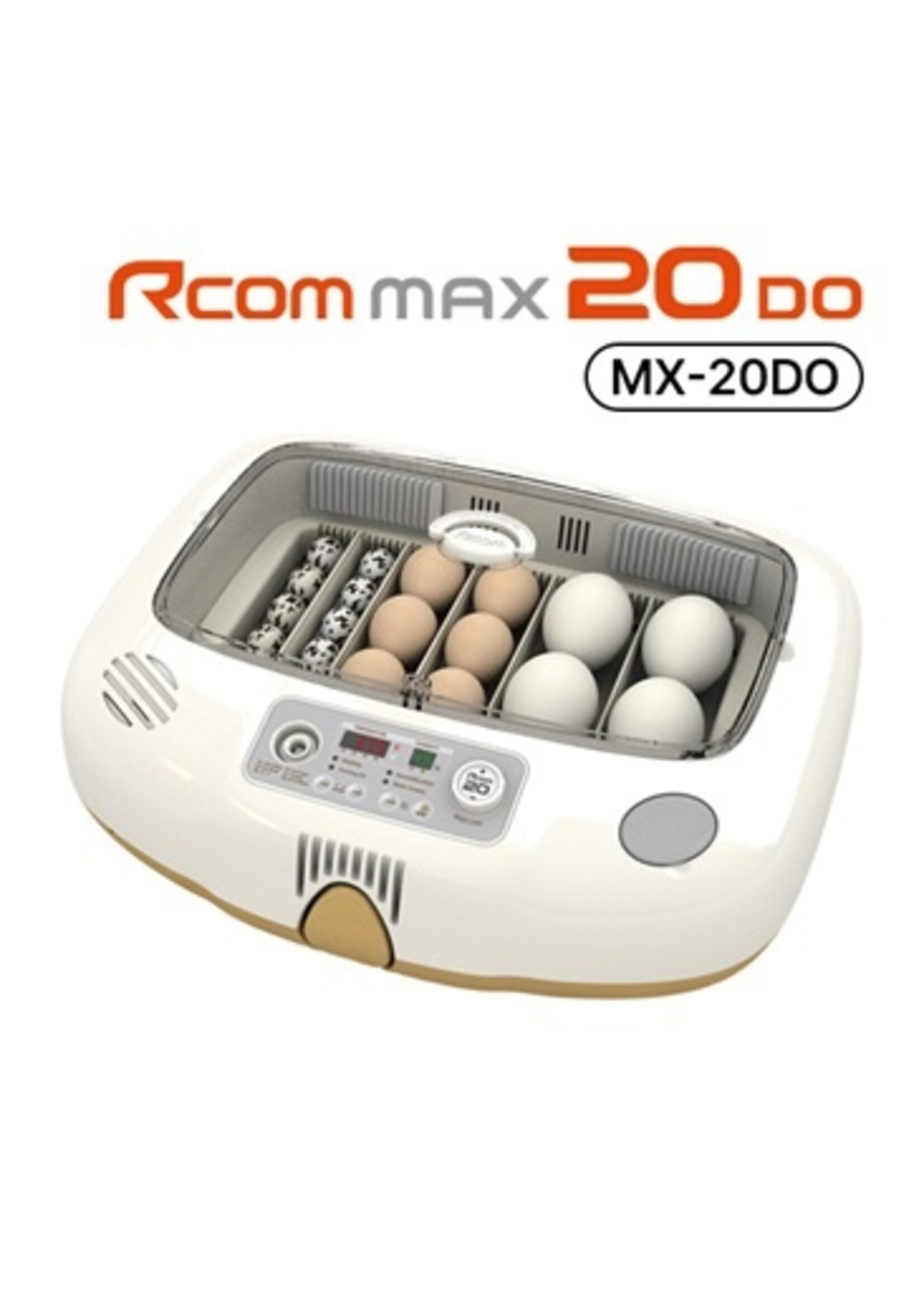 R-com Rcom MAX 20 DO – Slimme Broedmachine met Kunstmatige Intelligentie