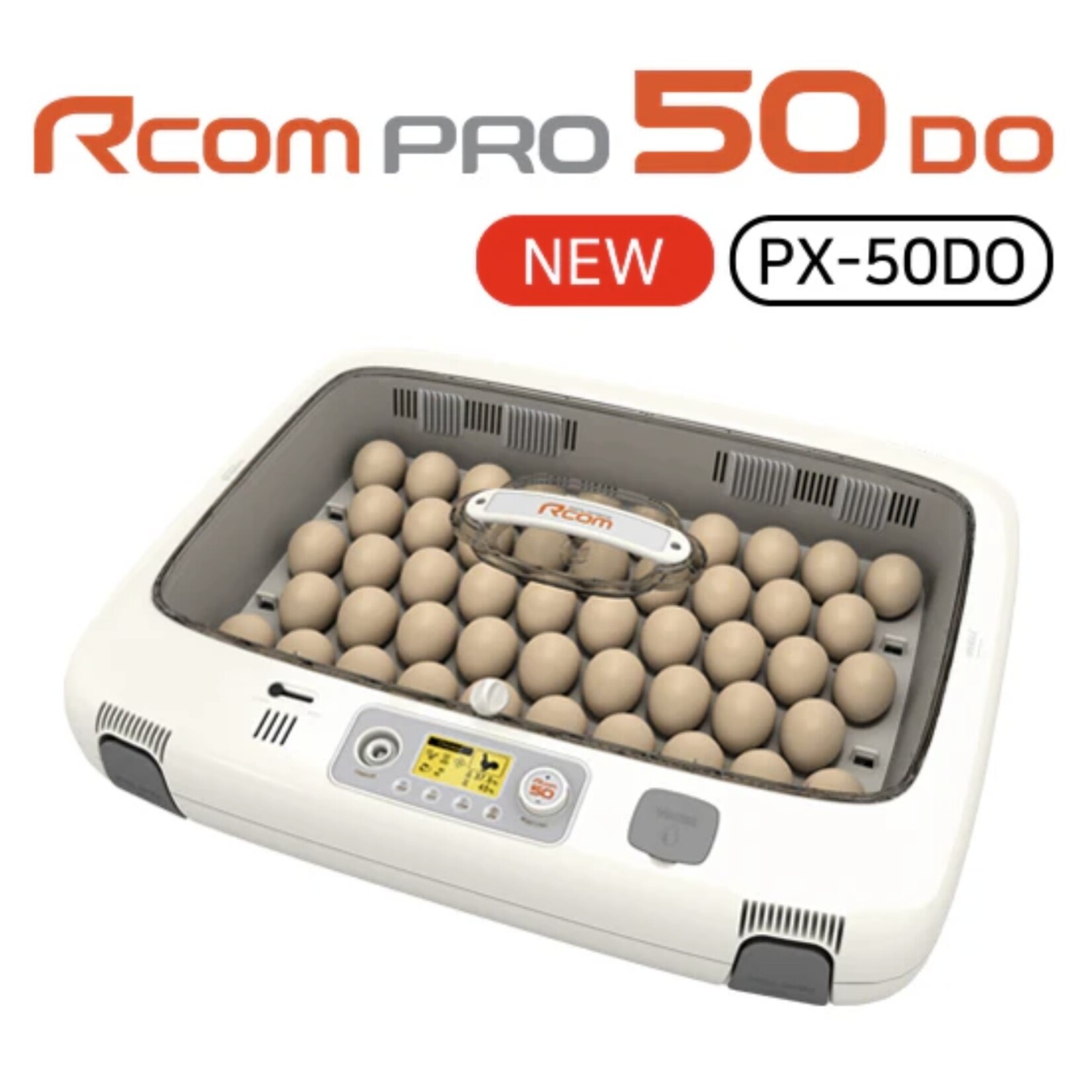 R-com Rcom Pro 50 DO Broedmachine – Professioneel, nauwkeurig en volledig automatisch