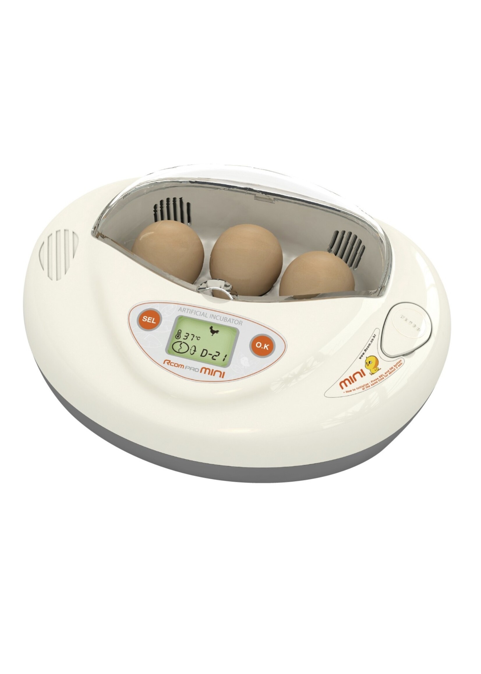 R-com Rcom Pro Mini Broedmachine – Compact, slim en ideaal voor kleine broedsels