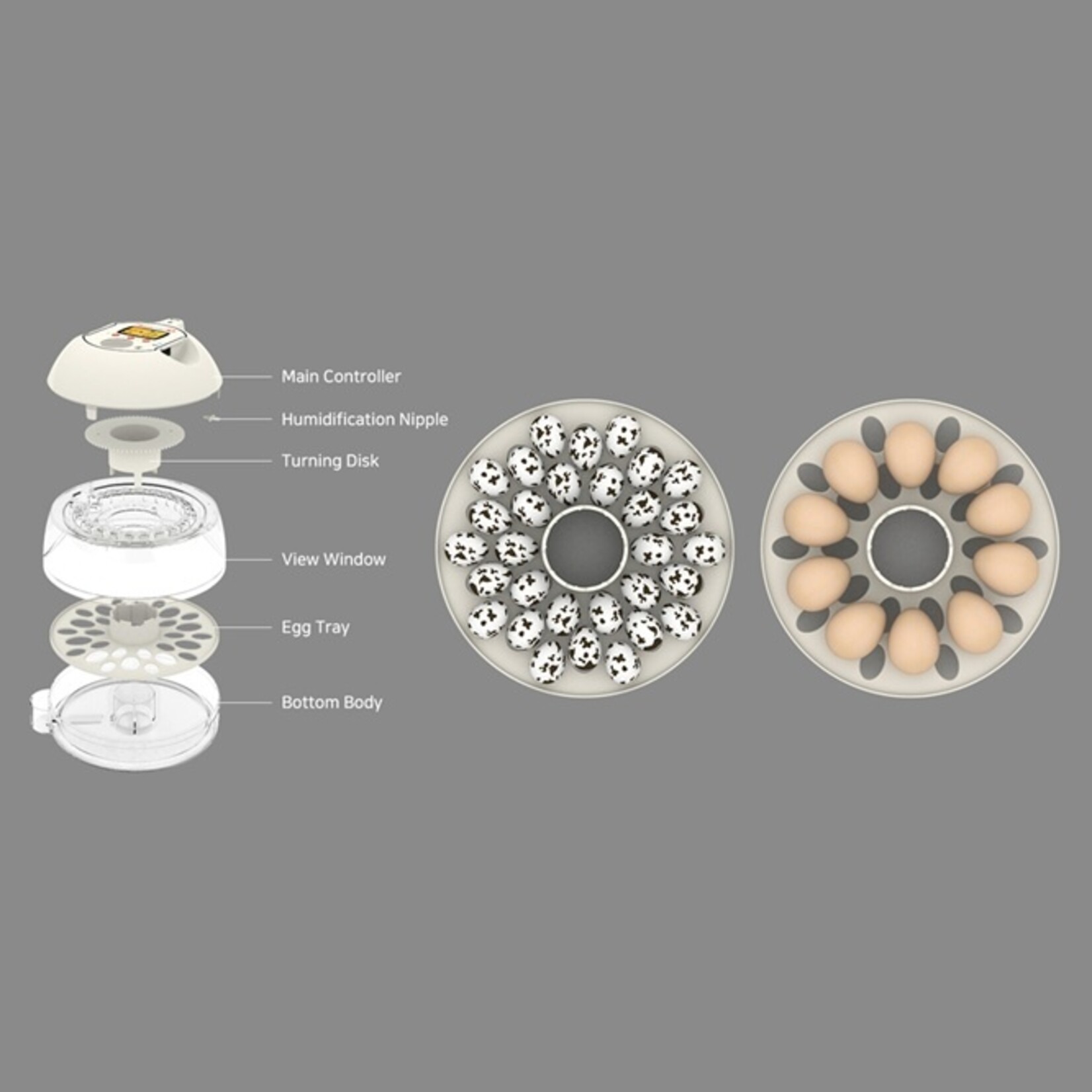 R-com Rcom PRO 10 PLUS  Broedmachine – Volledig automatisch en uiterst geavanceerd