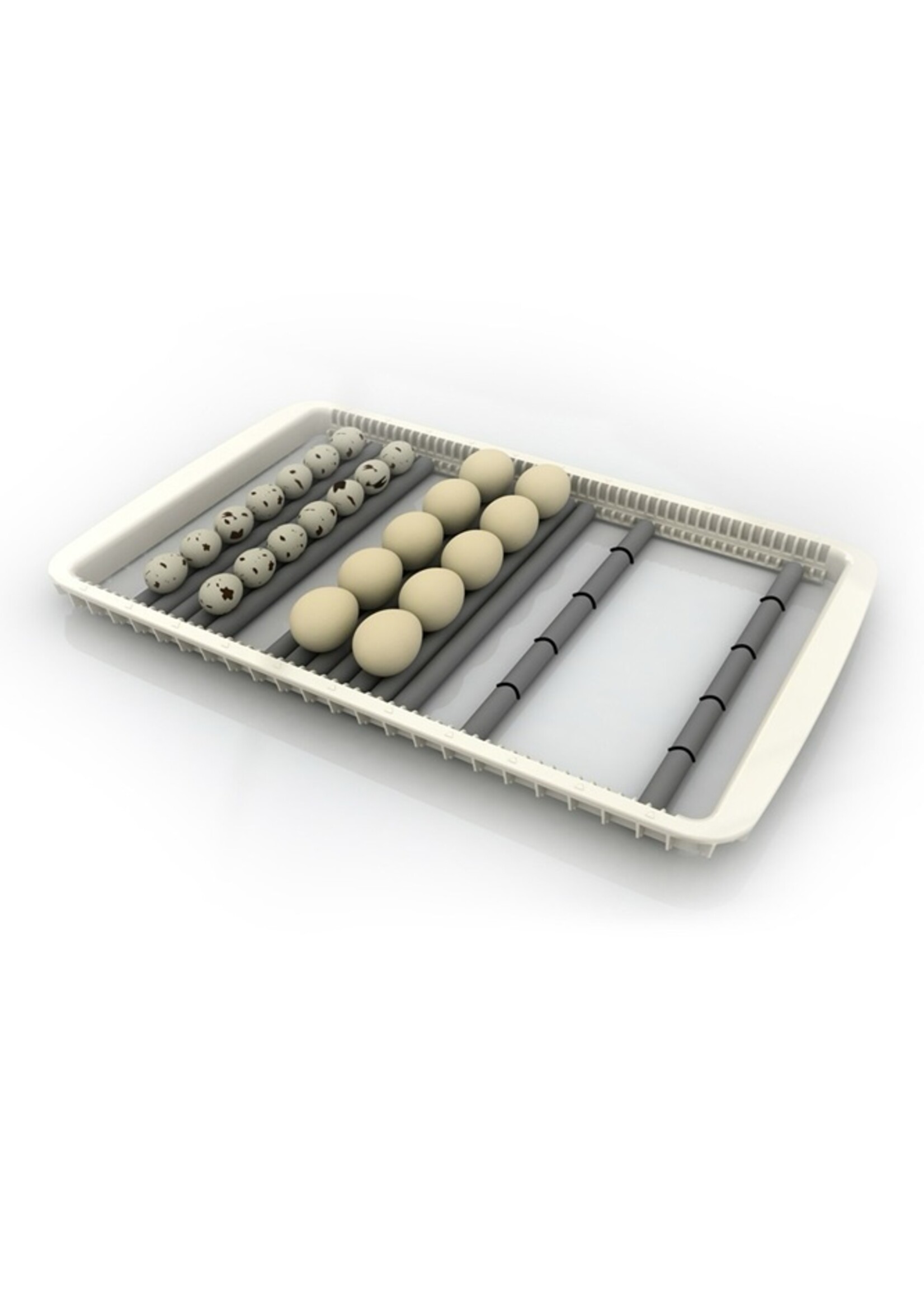 R-com Rcom 20 Max rollers (10 witte rollers en zwarte O-ringen)