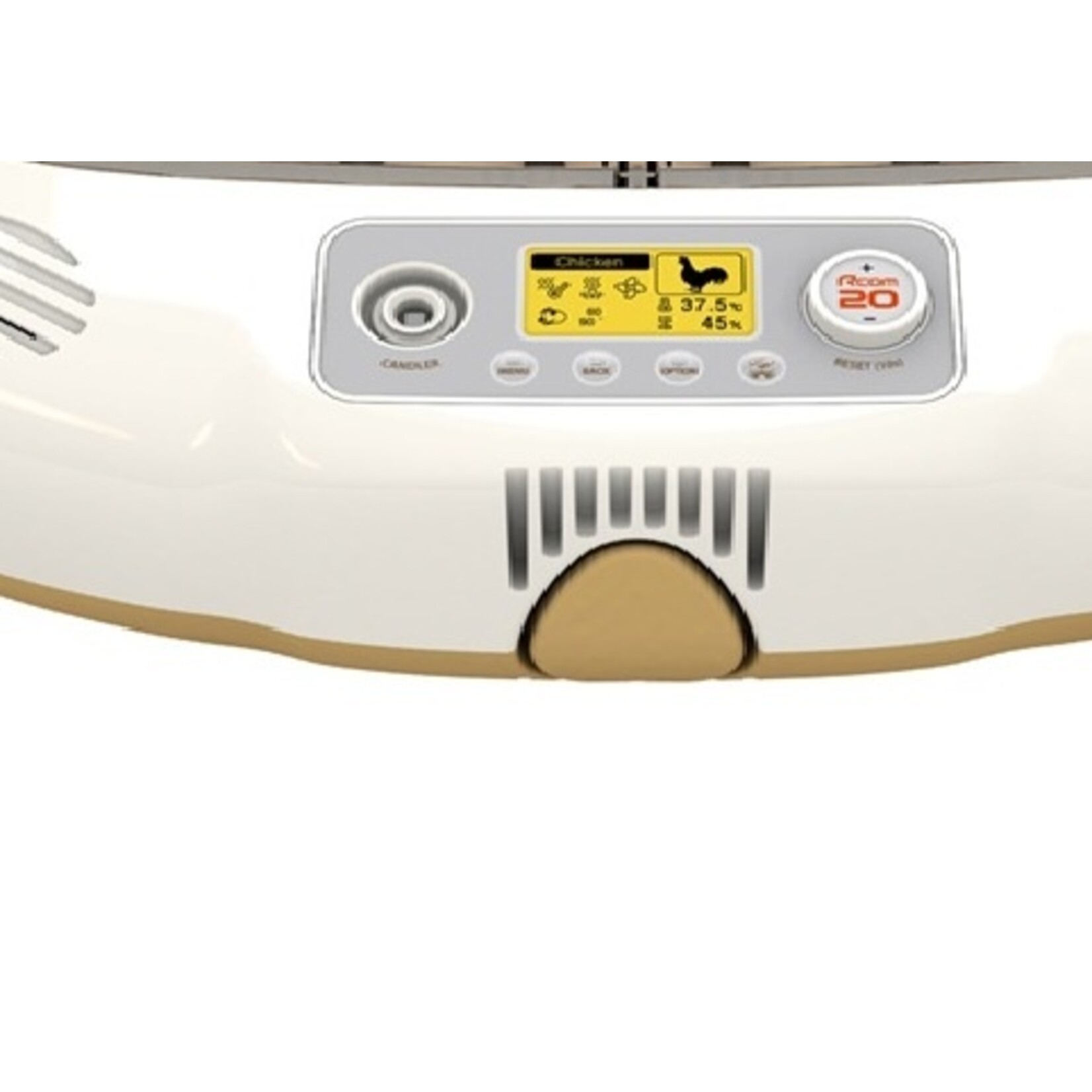 Rcom 20 (Series) DO Broedmachine gele Voor/Achter Lock