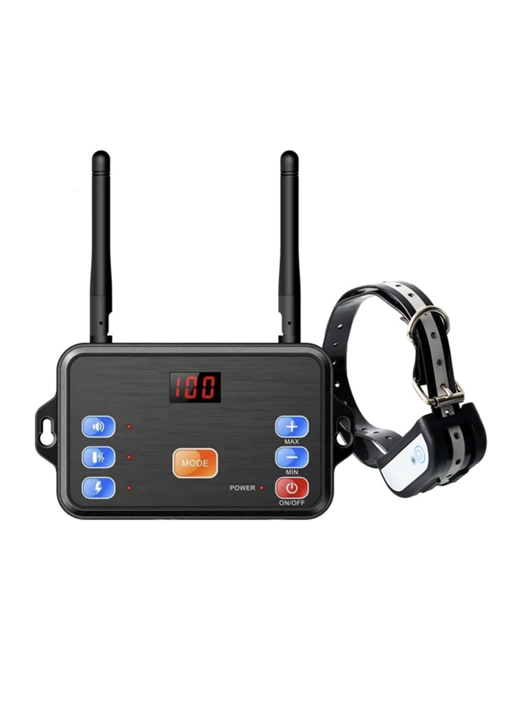 2-in-1 Draadloze Hondenomheining & Hondentrainer – Oplaadbaar – Bereik tot 300 Meter